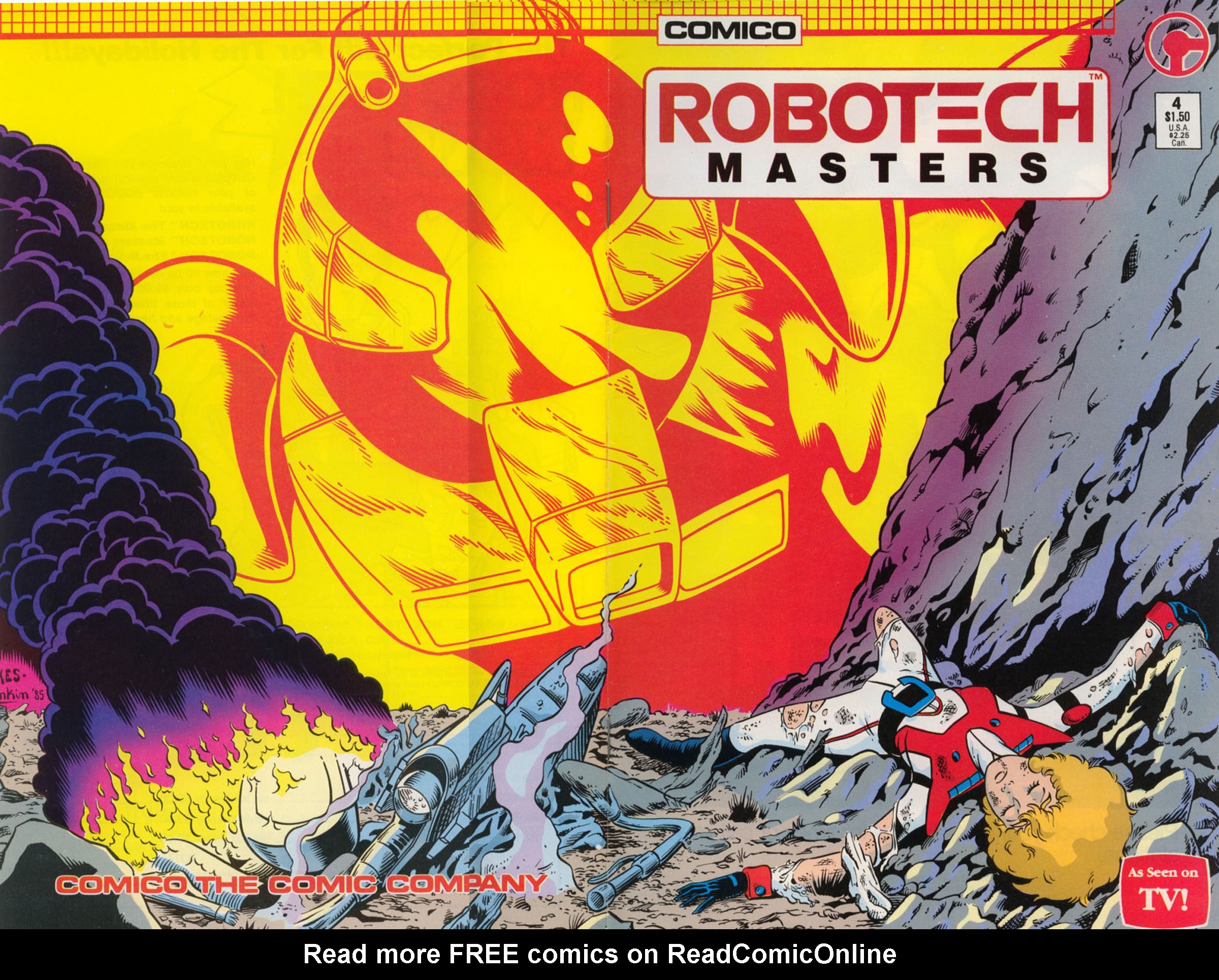 Read online Robotech Masters comic -  Issue #4 - 1