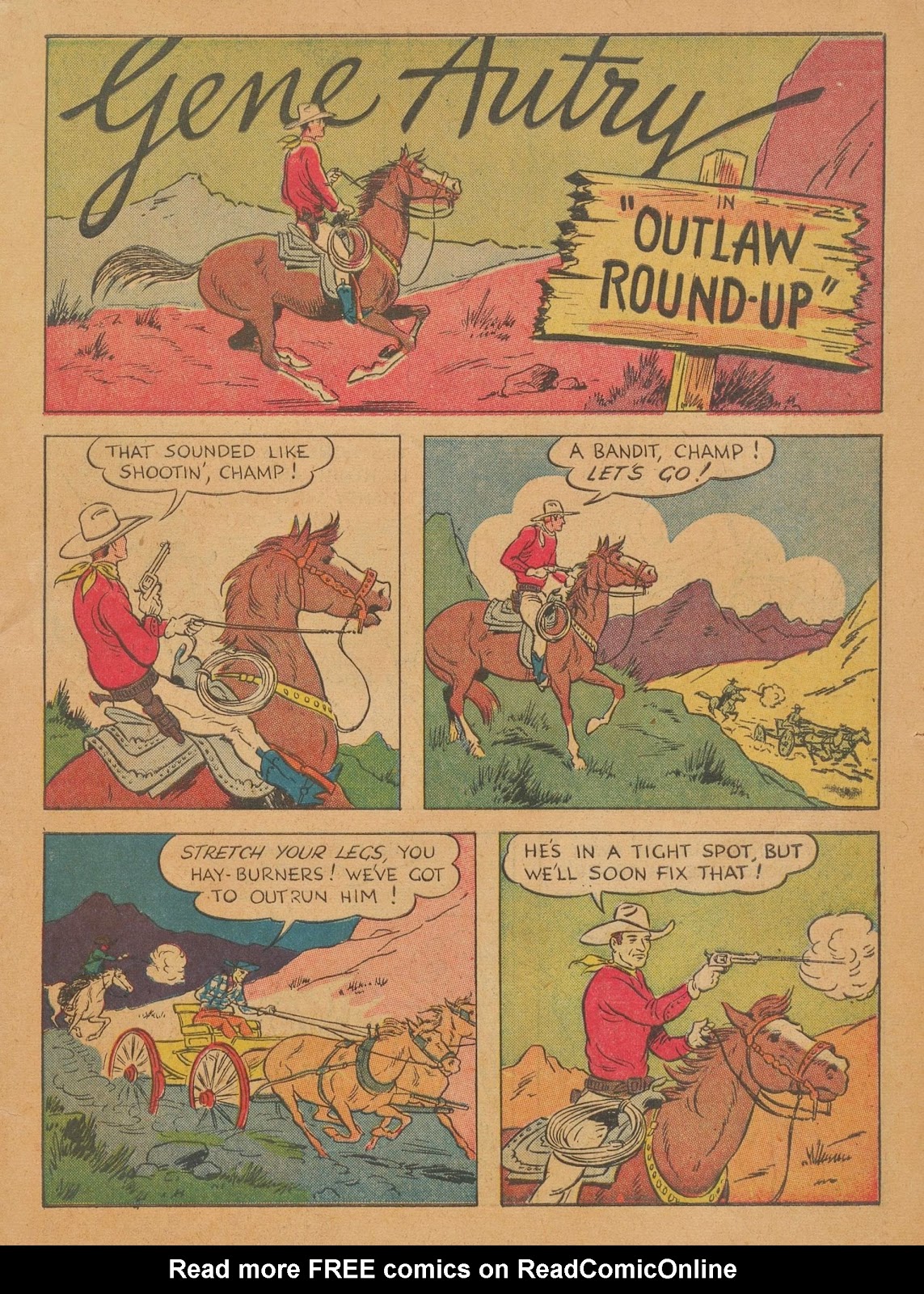 Gene Autry Comics issue 6 - Page 3