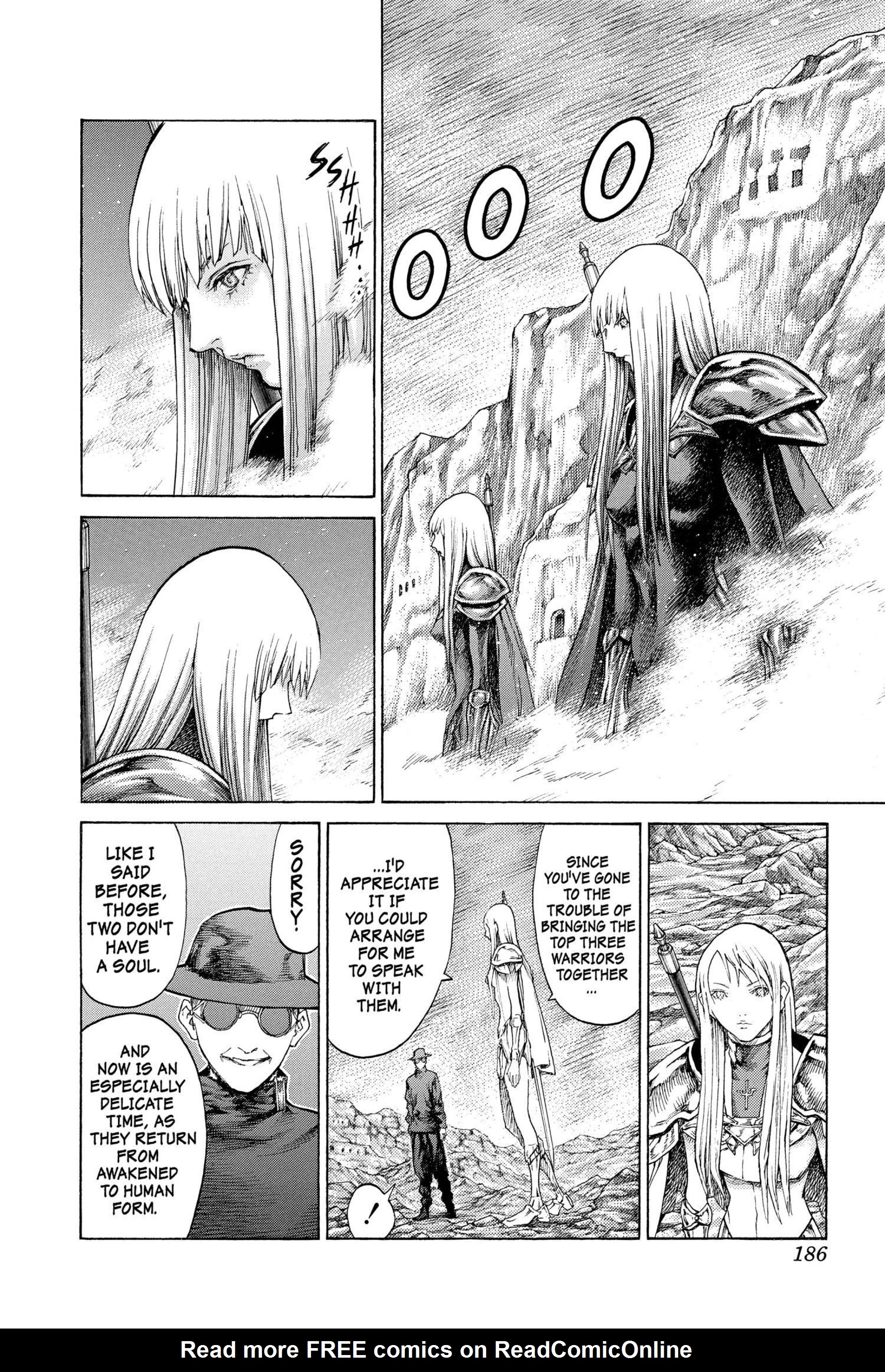 Read online Claymore comic -  Issue #11 - 167