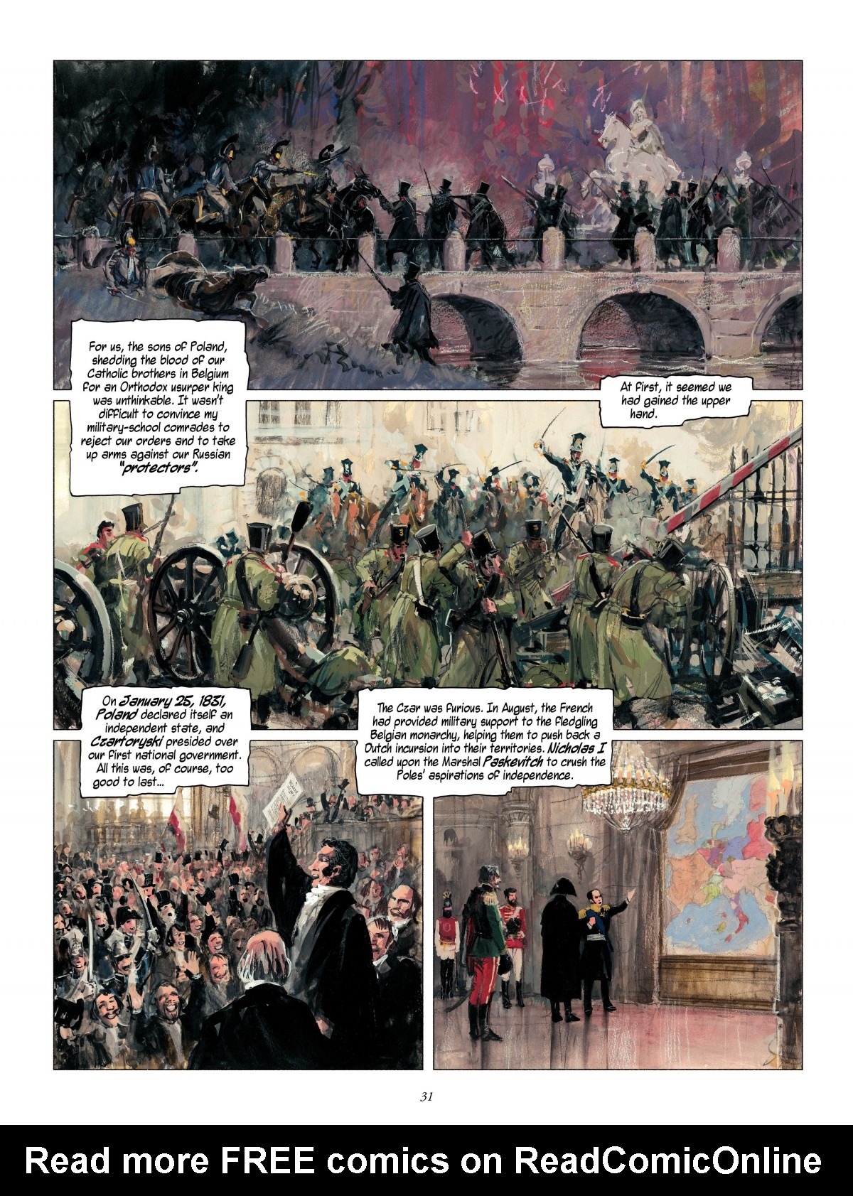 Read online The Revenge of Count Skarbek comic -  Issue #1 - 31