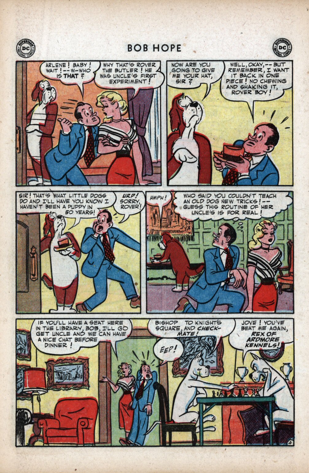 Read online The Adventures of Bob Hope comic -  Issue #14 - 6