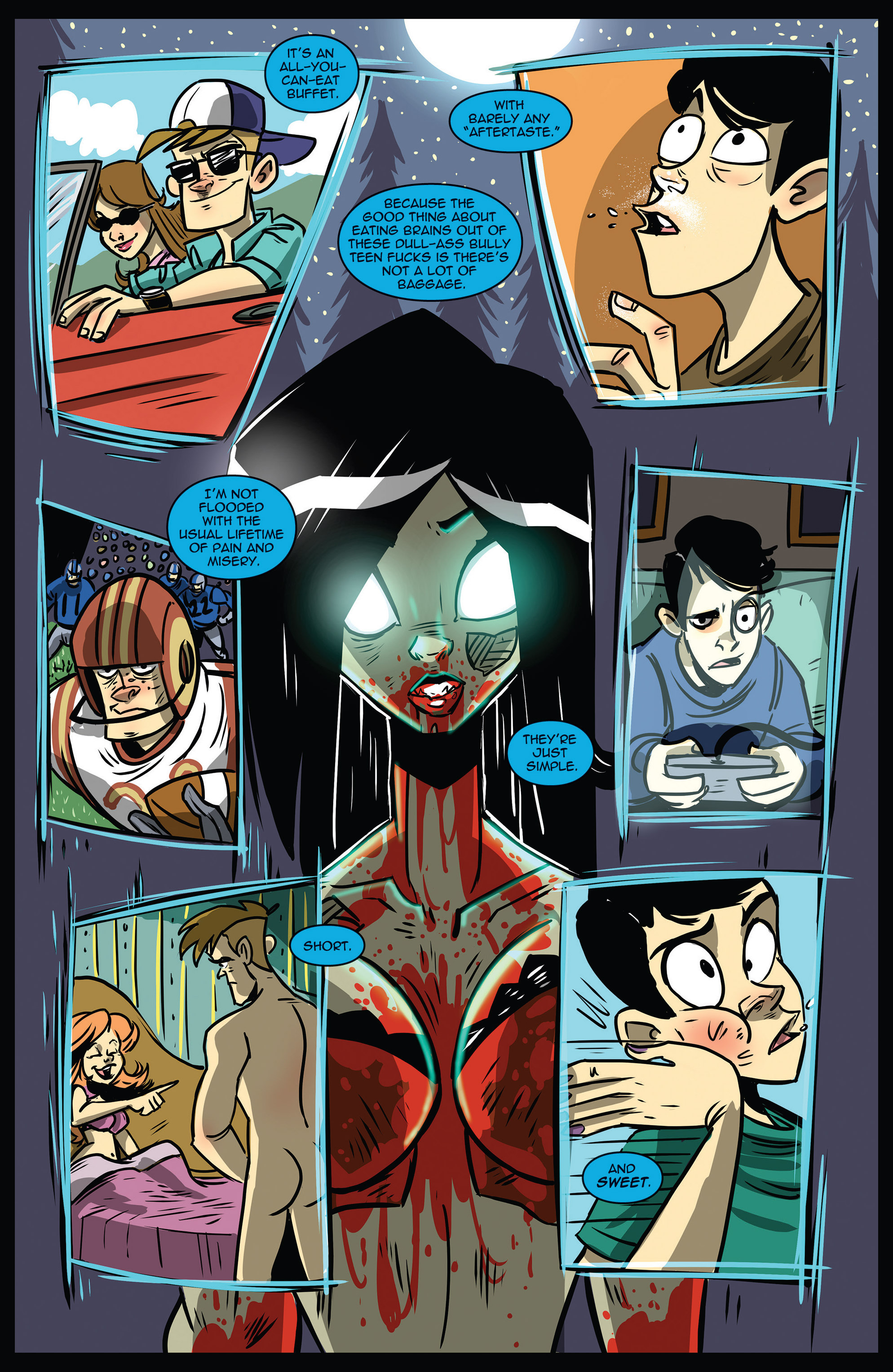 Read online Zombie Tramp Halloween Special comic -  Issue # Full - 24