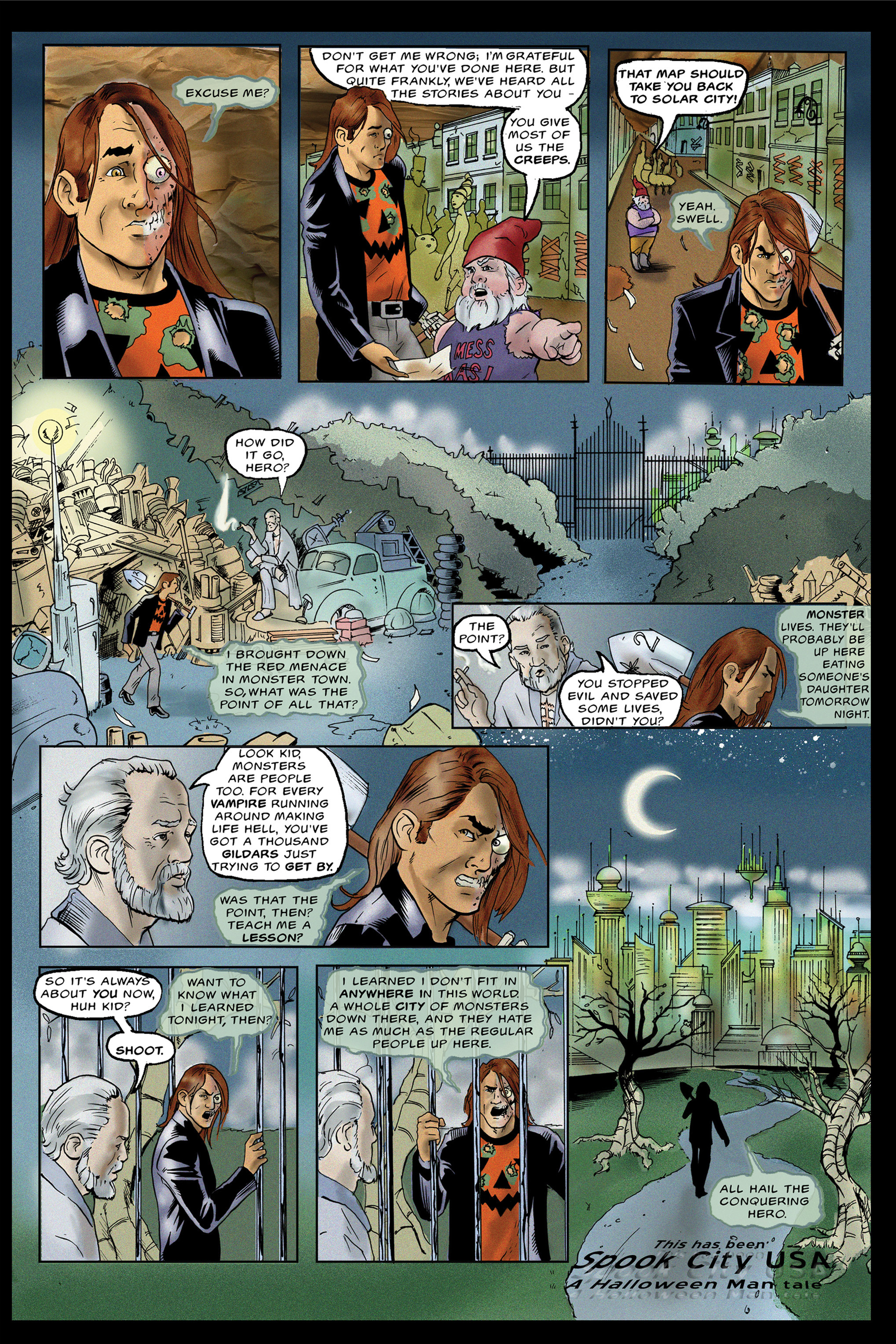 Read online Halloween Man comic -  Issue #6 - 33