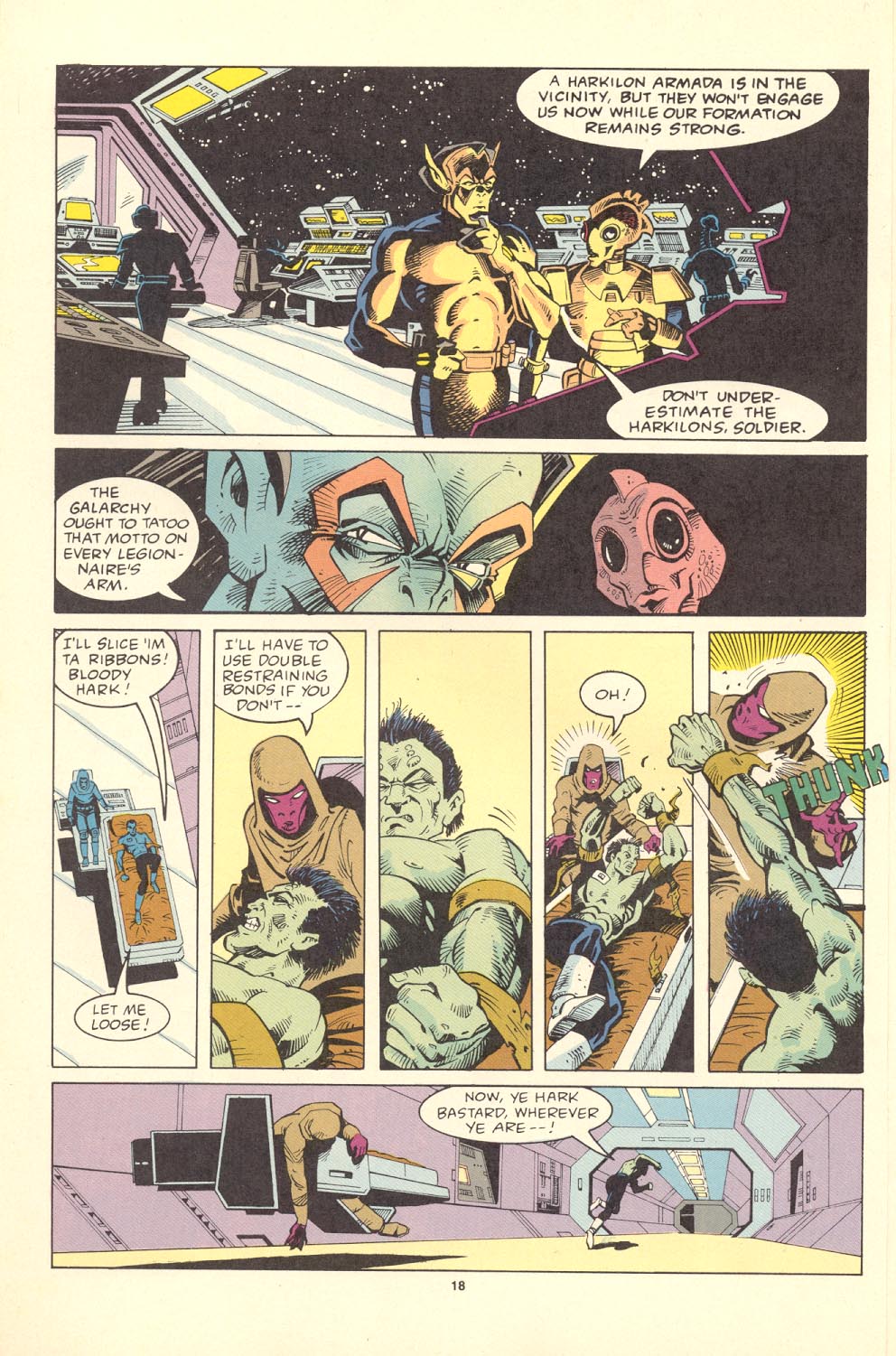 Read online Alien Legion comic -  Issue #11 - 20