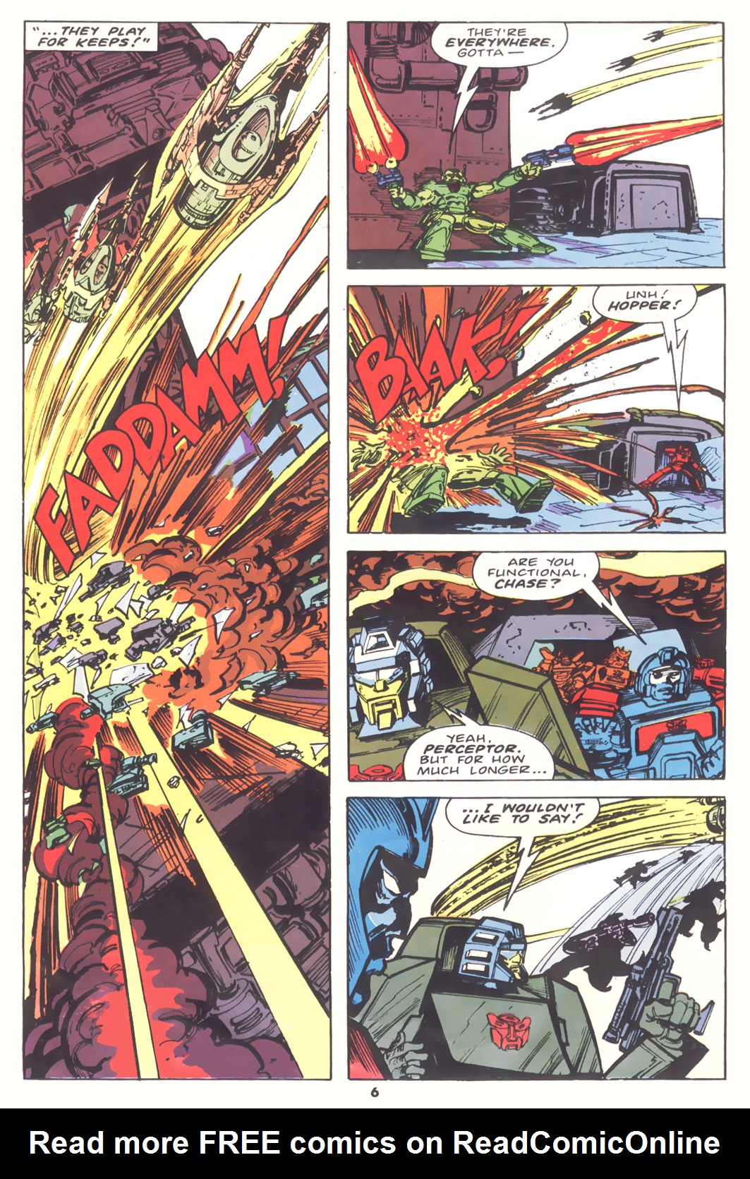 Read online The Transformers (UK) comic -  Issue #183 - 6