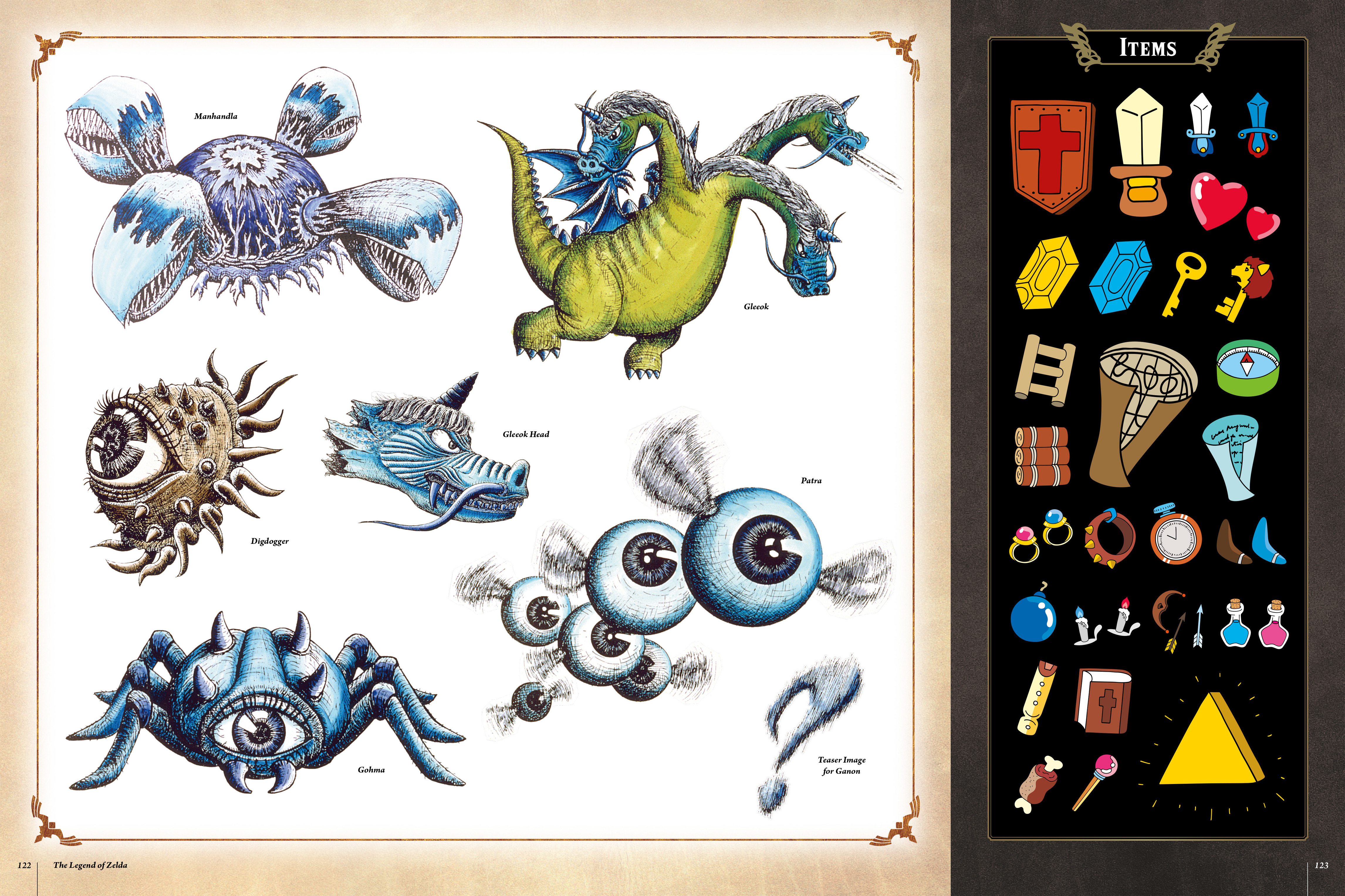 Read online The Legend of Zelda: Art & Artifacts comic -  Issue # TPB - 108