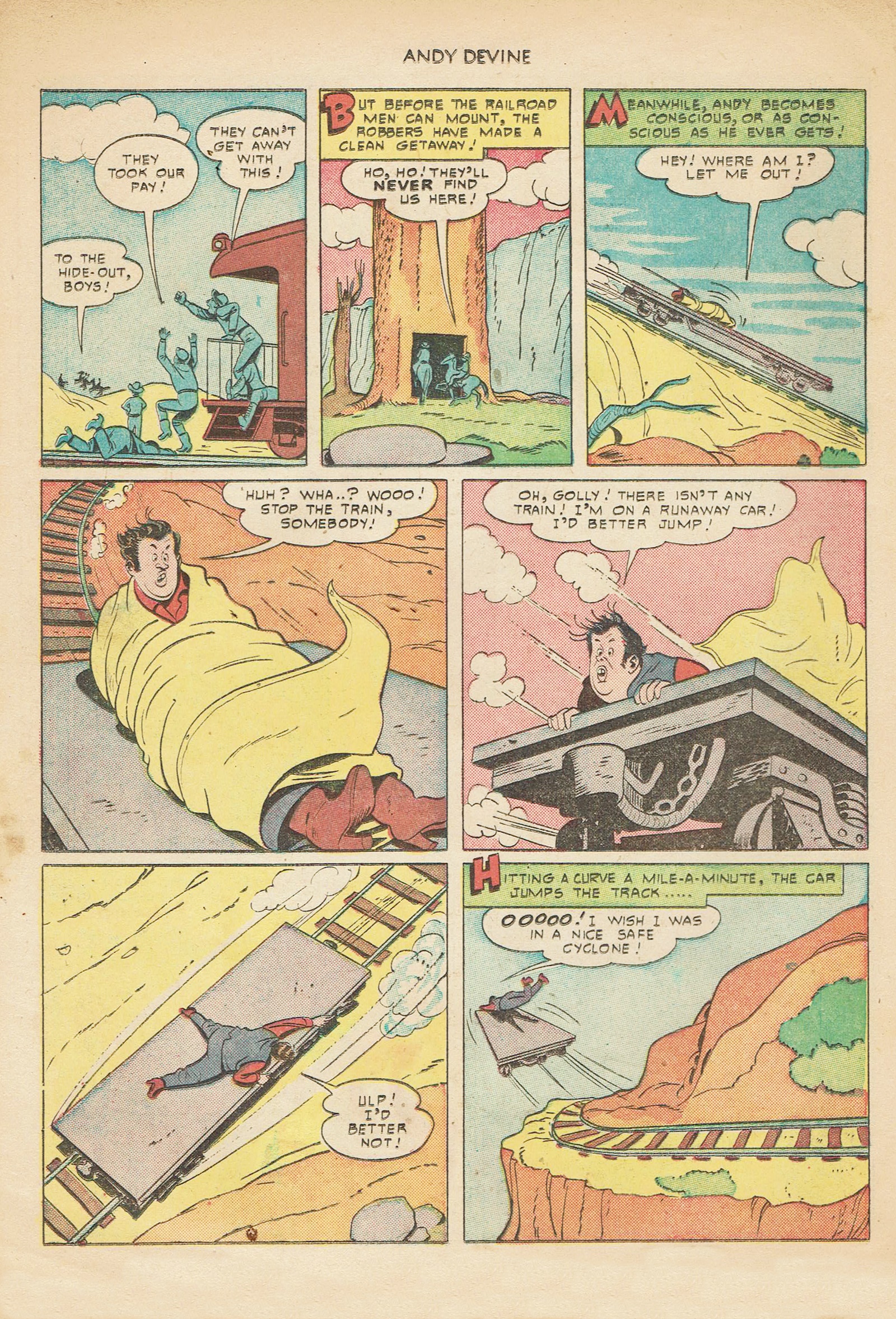 Read online Andy Devine Western comic -  Issue #2 - 12