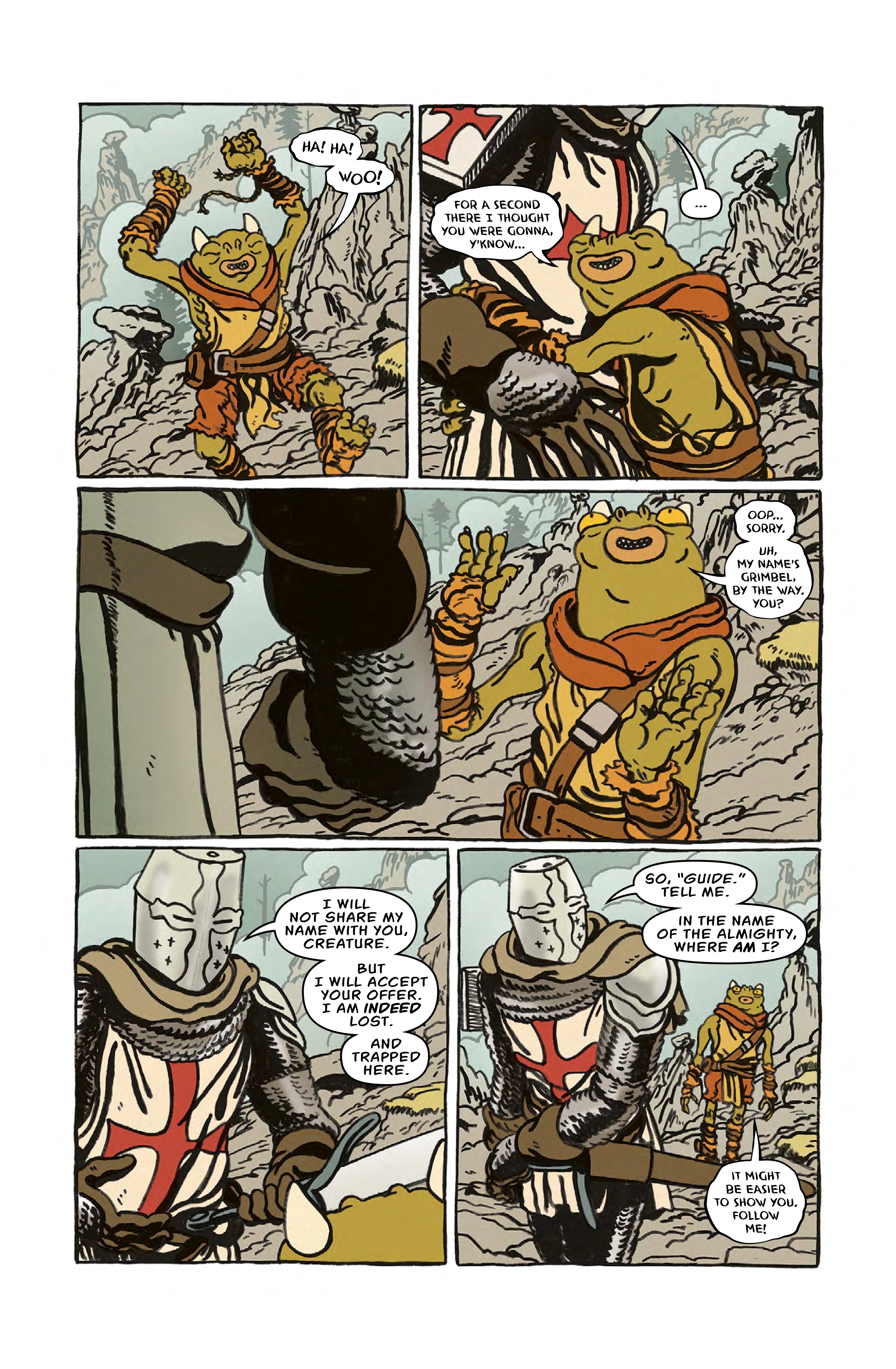 Read online Crusader comic -  Issue #1 - 17