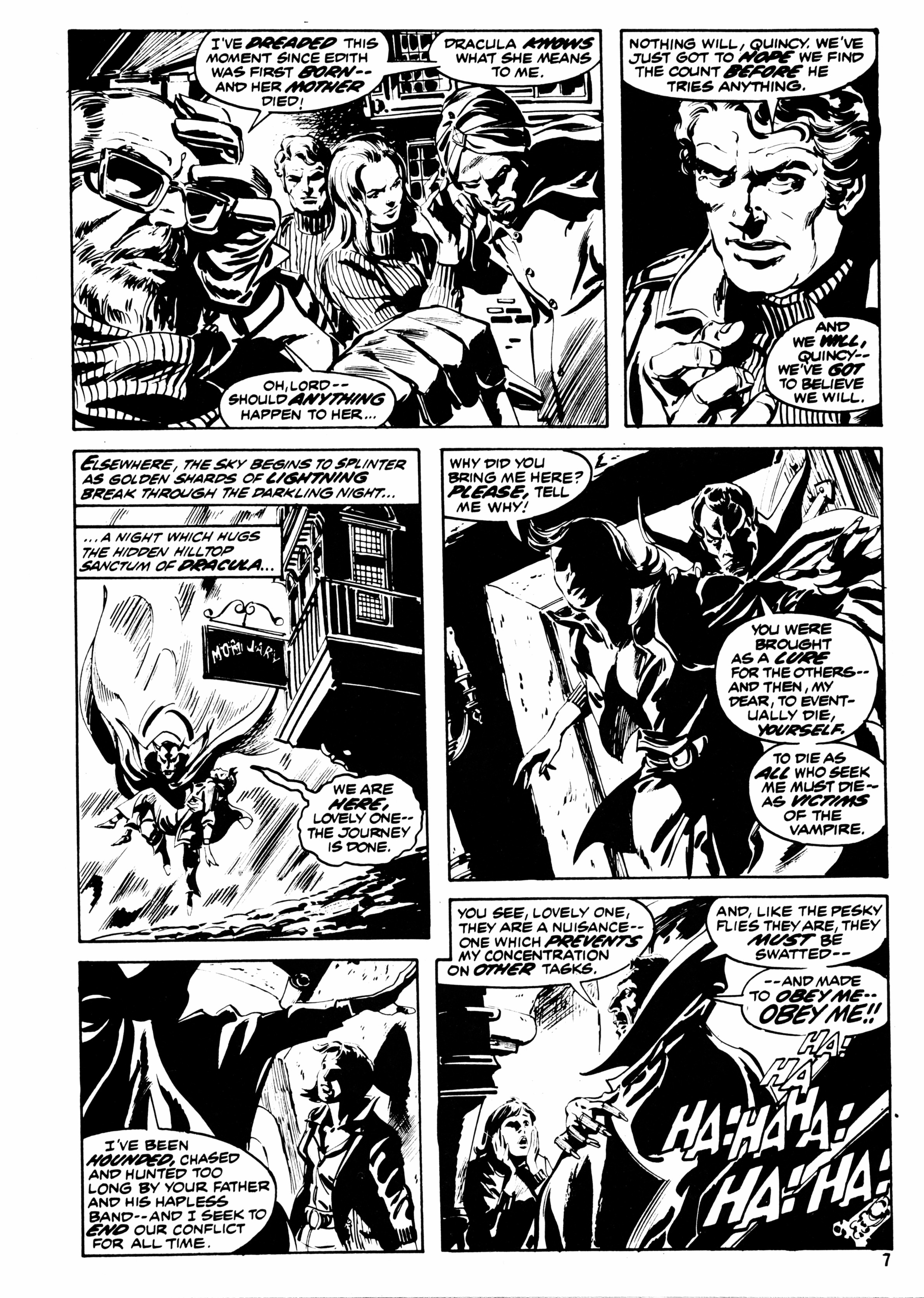 Read online Dracula Lives (1974) comic -  Issue #28 - 7