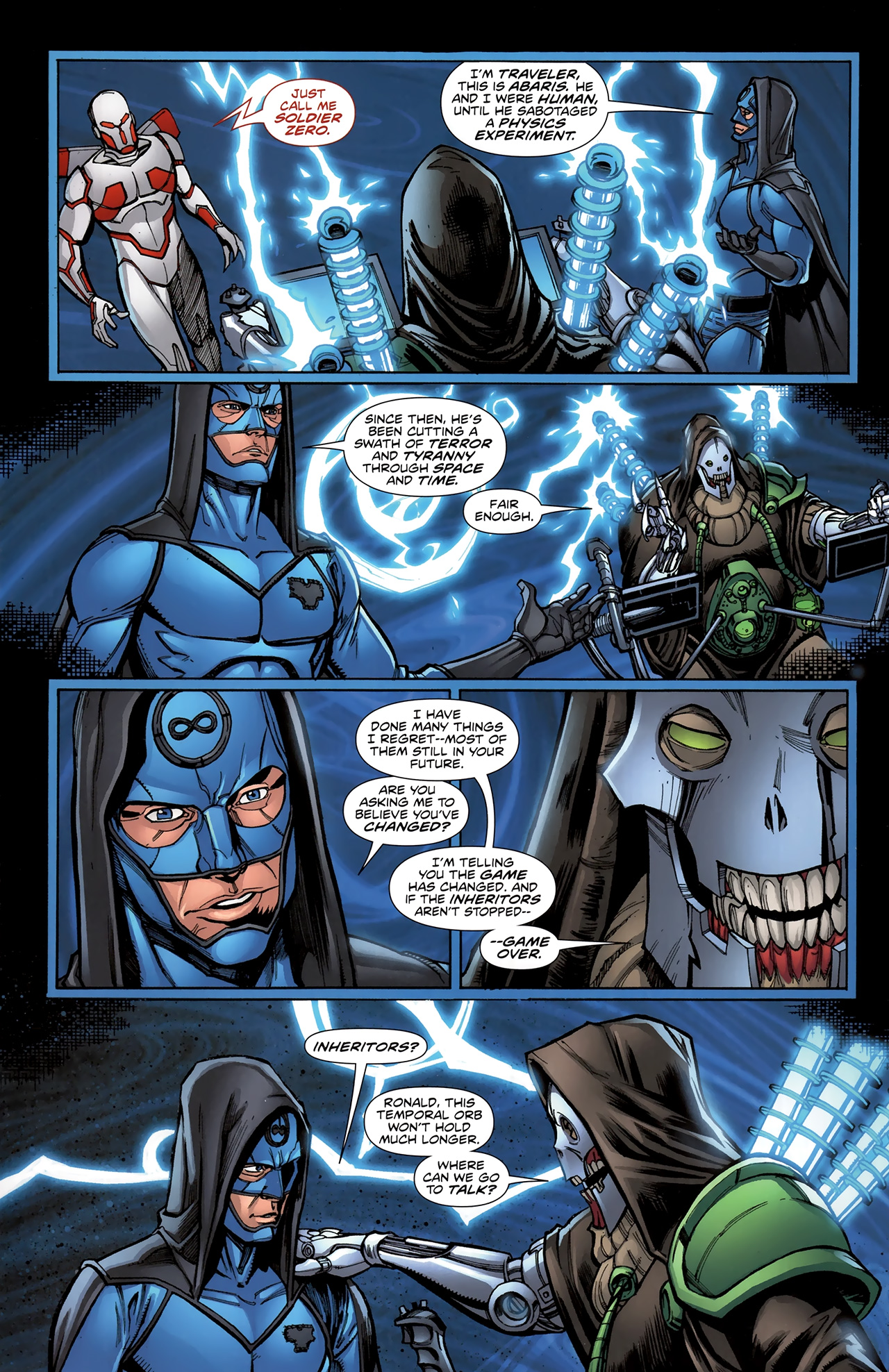 Read online The Traveler comic -  Issue #10 - 11