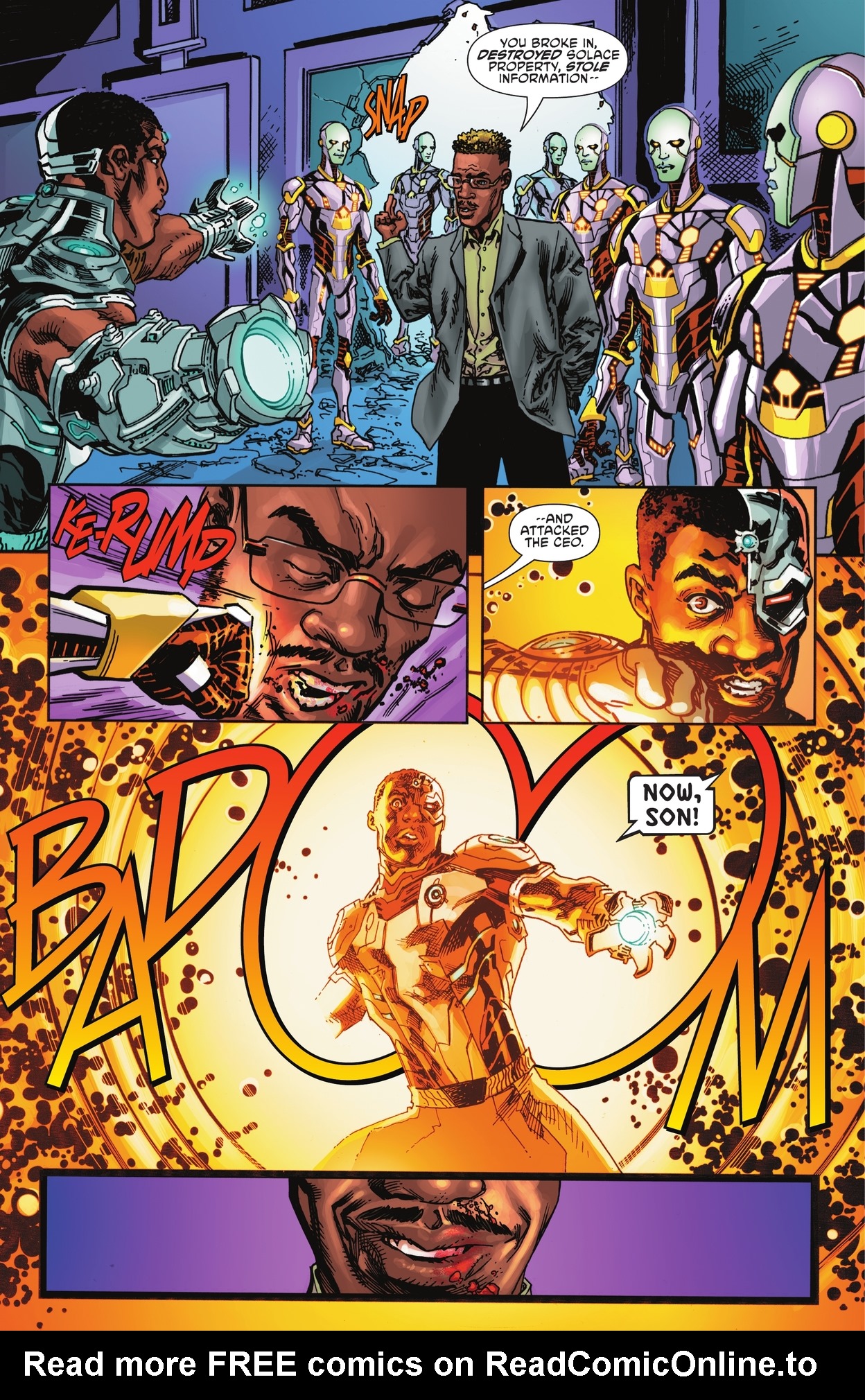 Read online Cyborg (2023) comic -  Issue #3 - 19