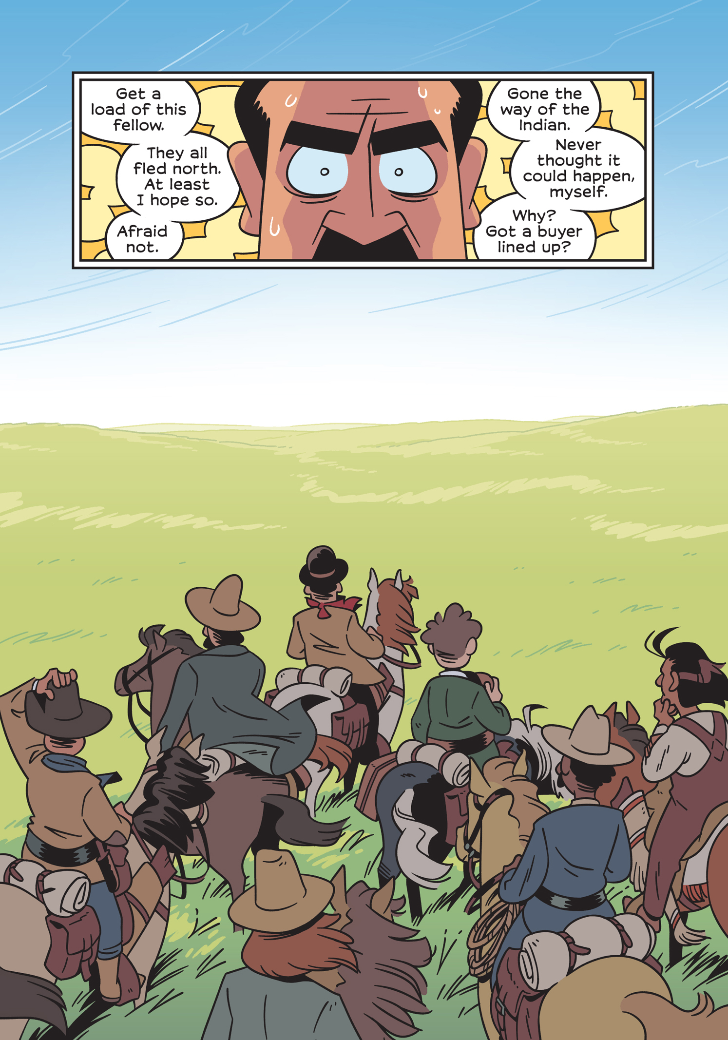 Read online History Comics comic -  Issue # The American Bison - The Buffalos Survival Tale - 77