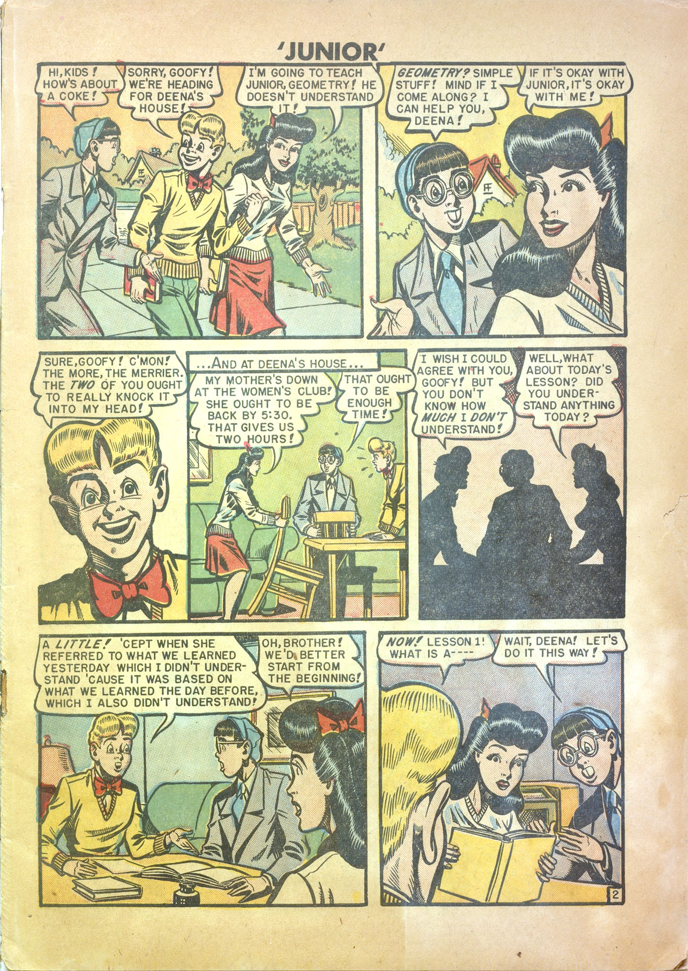 Read online Junior (1947) comic -  Issue #13 - 3