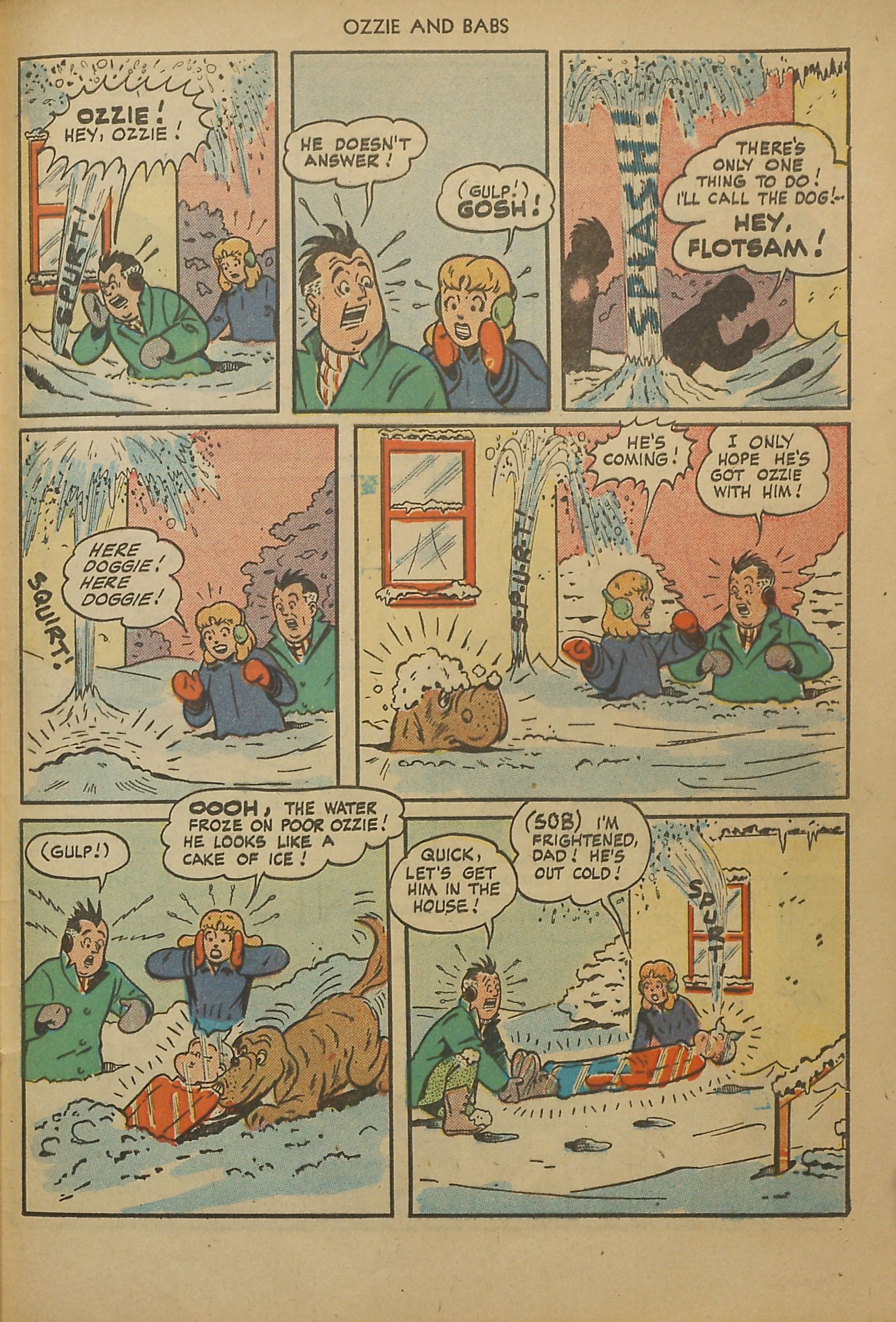Read online Ozzie And Babs comic -  Issue #10 - 45