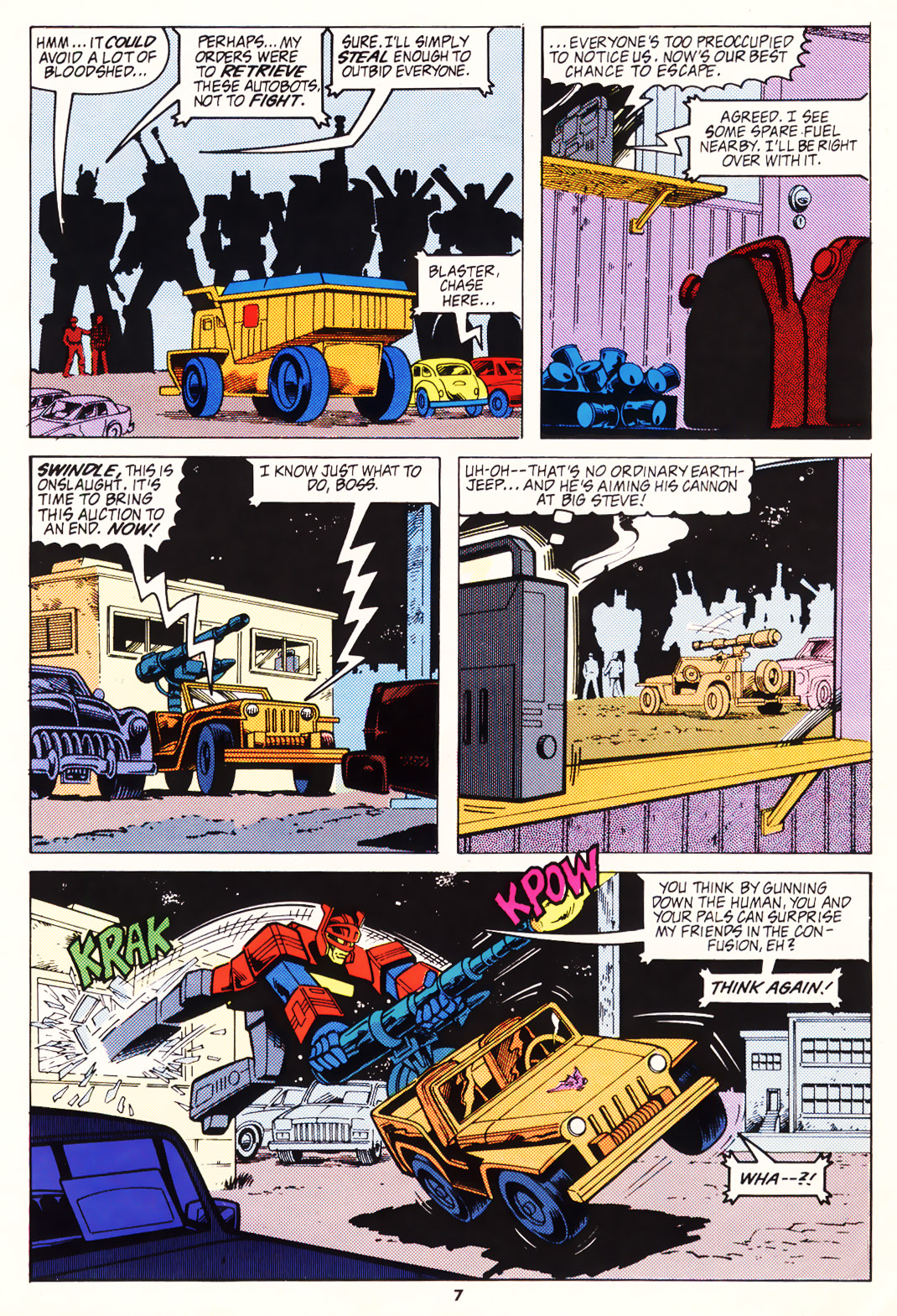Read online The Transformers (UK) comic -  Issue #140 - 7