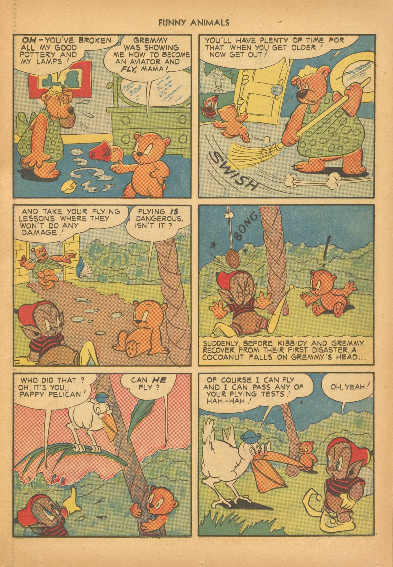 Read online Fawcett's Funny Animals comic -  Issue #12 - 19