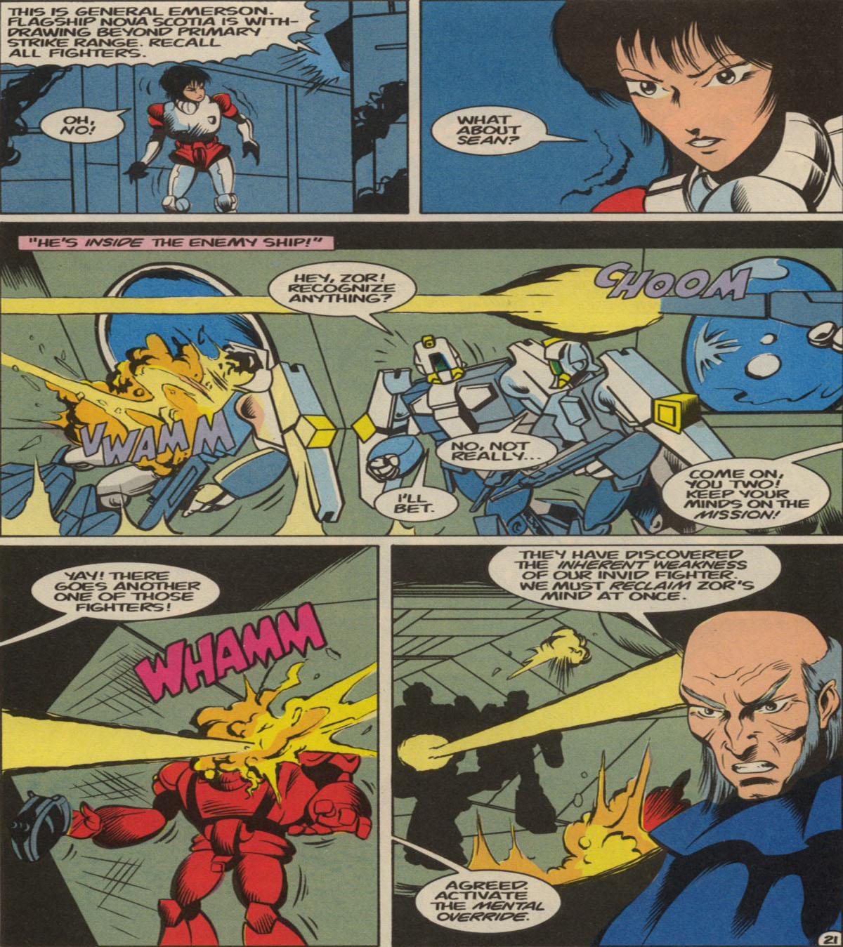 Read online Robotech Masters comic -  Issue #17 - 27