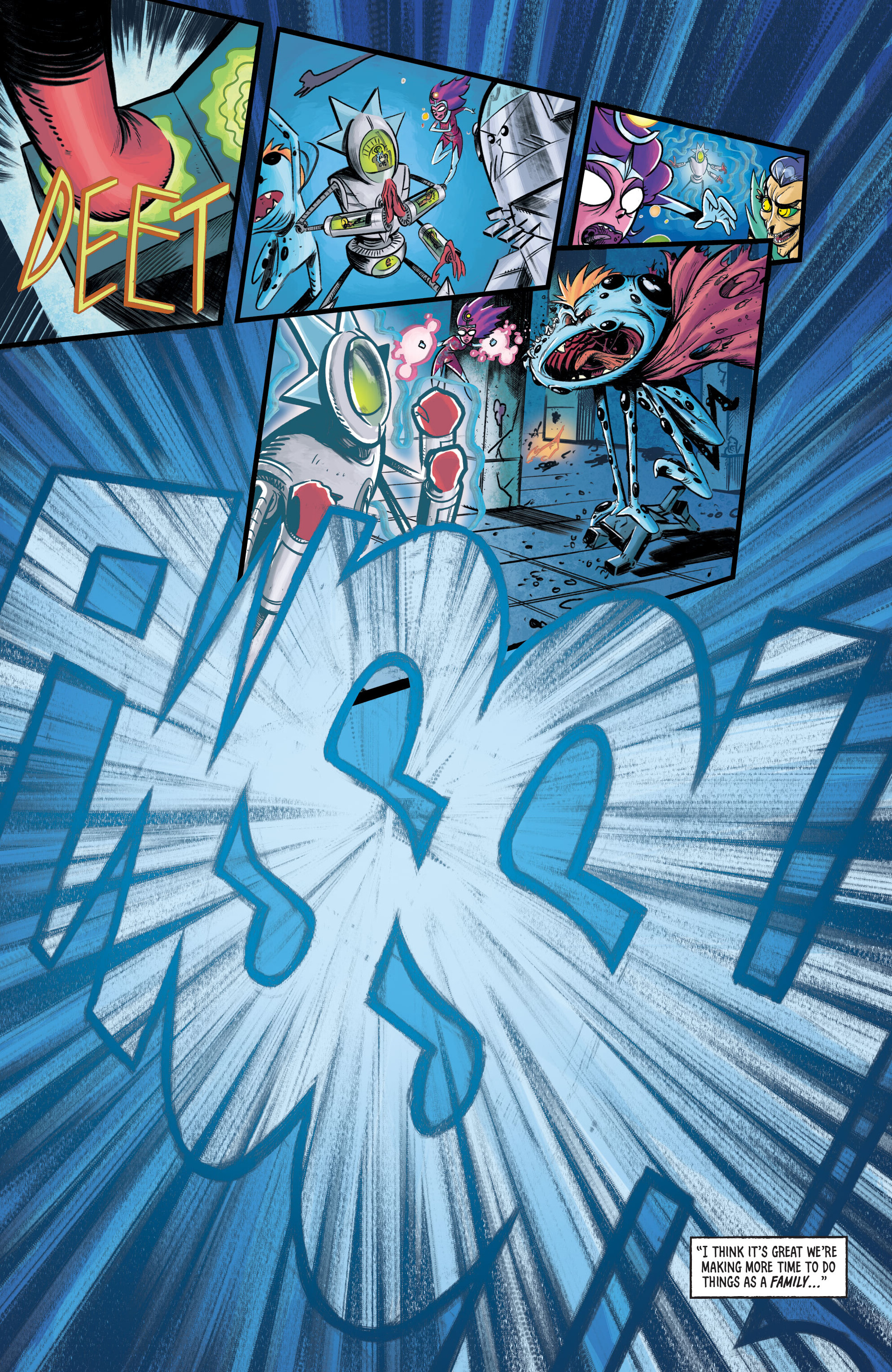 Read online Rick and Morty: Crisis on C-137 comic -  Issue # TPB - 91