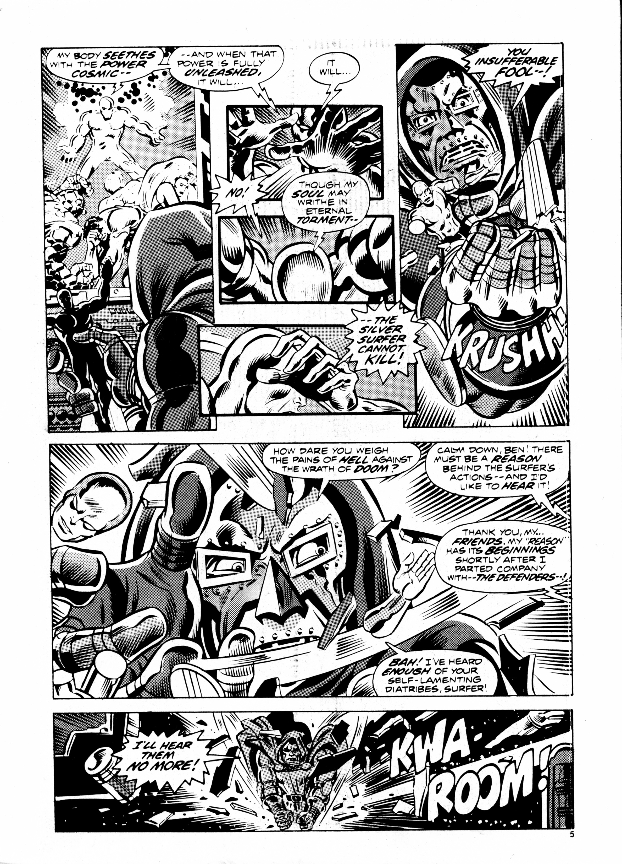 Read online Fantastic Four (1982) comic -  Issue #23 - 5