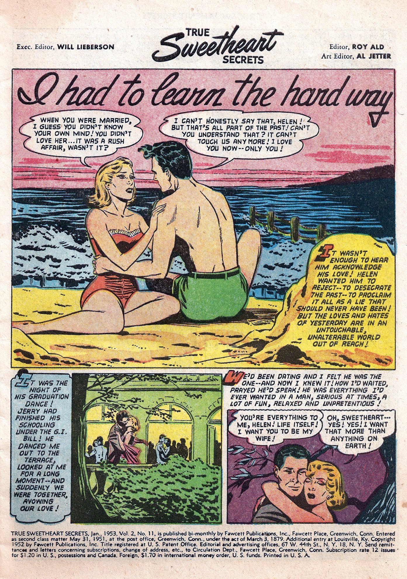 Read online True Sweetheart Secrets comic -  Issue #11 - 3