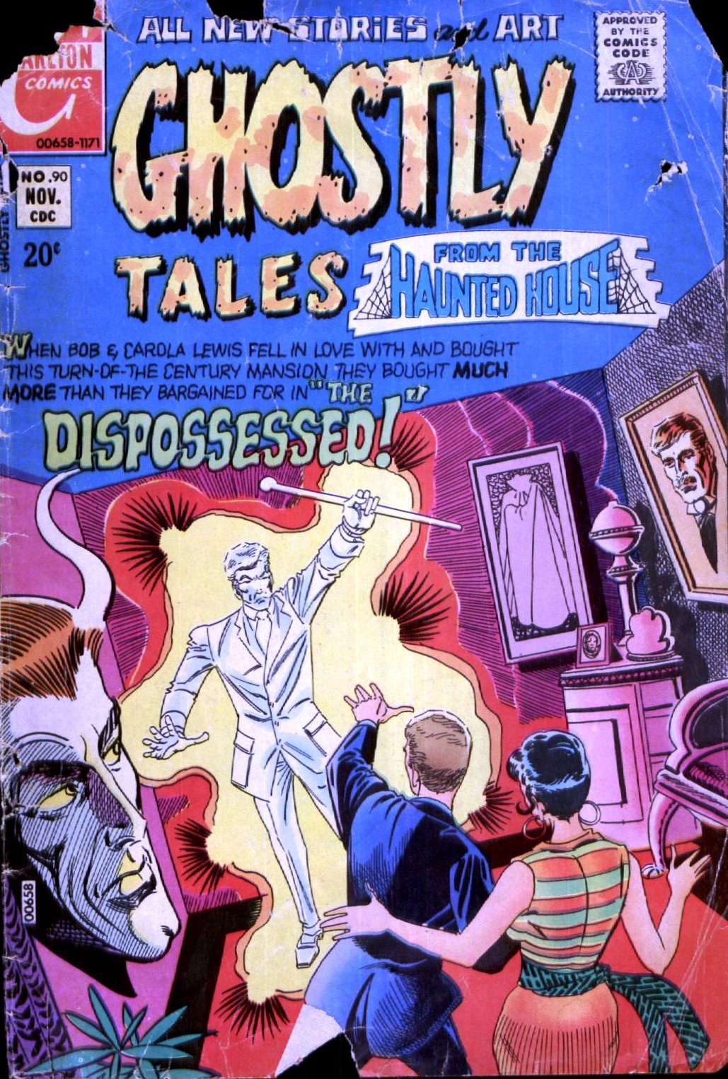 Read online Ghostly Tales comic -  Issue #90 - 1