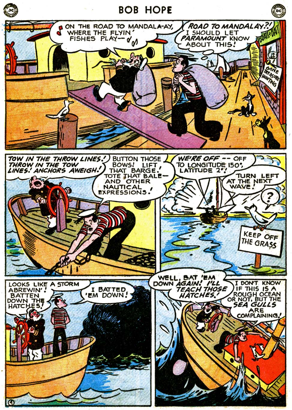 Read online The Adventures of Bob Hope comic -  Issue #2 - 34