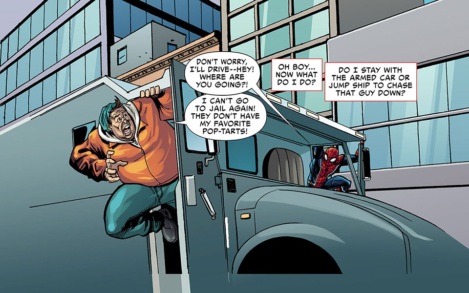 Read online Spider-Man: Far From Home - Them's The Brakes comic -  Issue # Full - 6