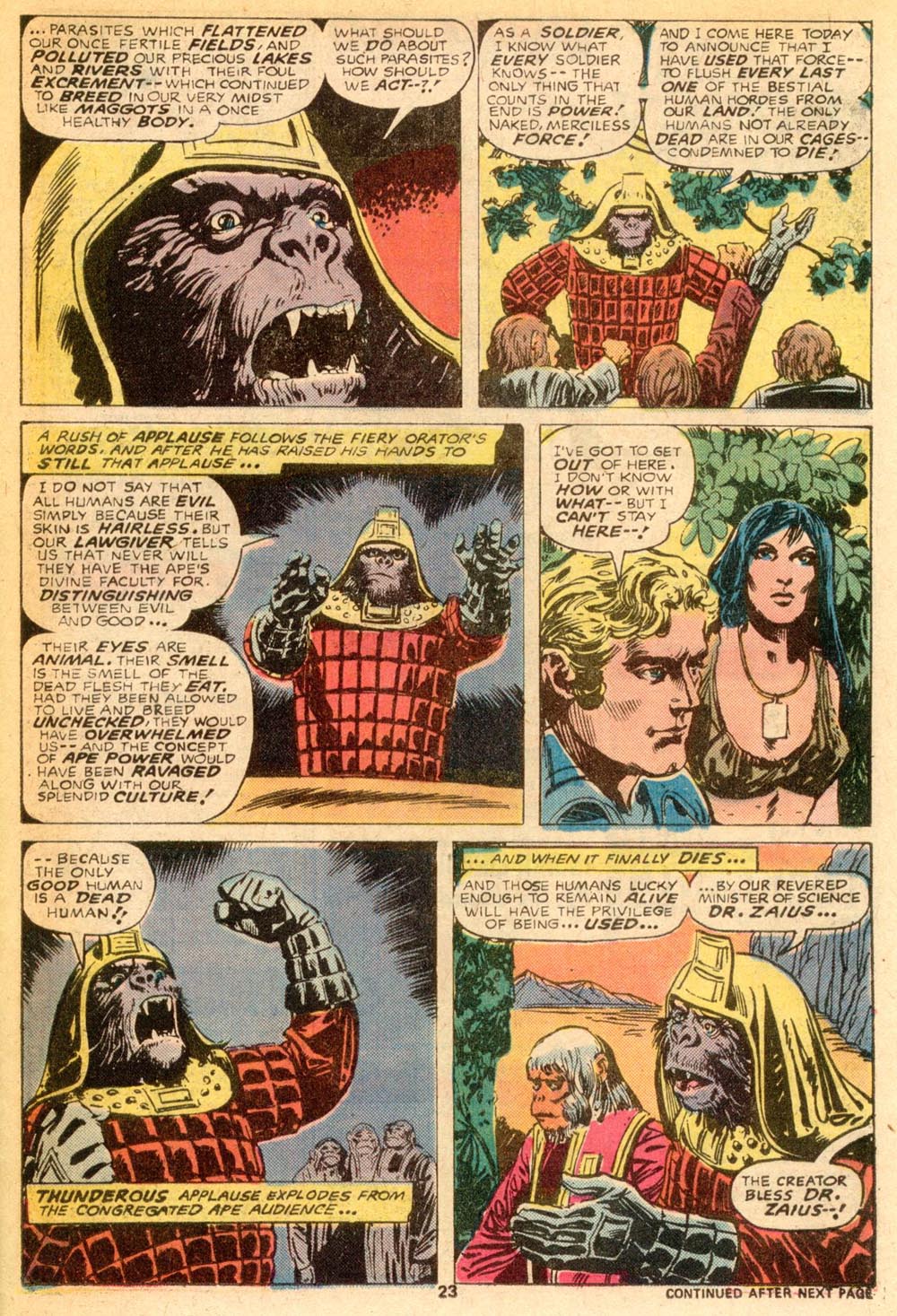 Read online Adventures on the Planet of the Apes comic -  Issue #7 - 15