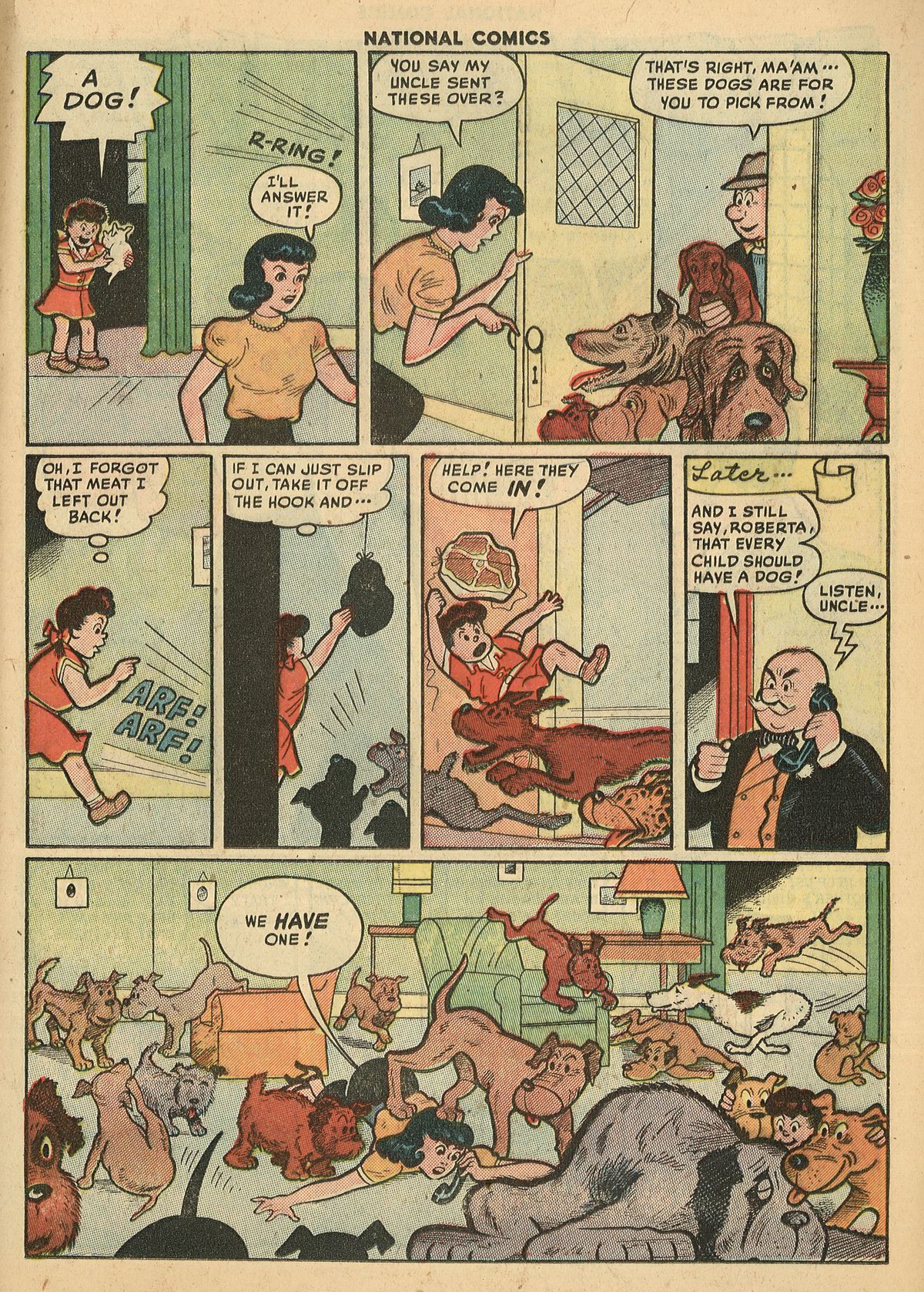 Read online National Comics comic -  Issue #75 - 17