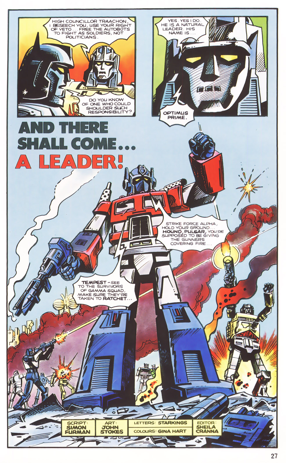 Read online The Transformers Annual comic -  Issue #1985 - 26