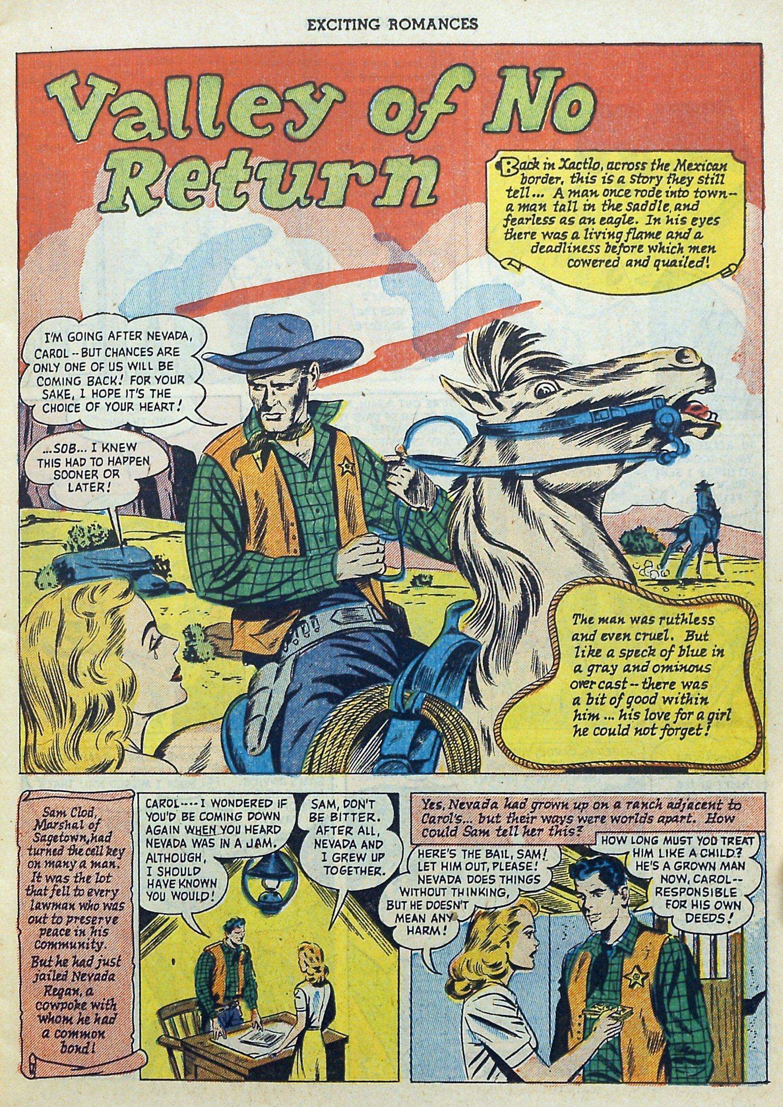 Read online Exciting Romances comic -  Issue #11 - 11