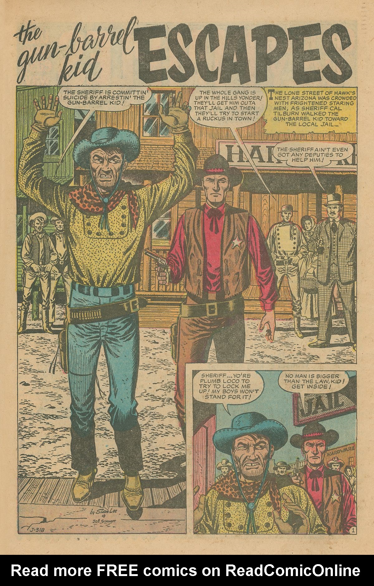 Read online Two Gun Western comic -  Issue #4 - 10