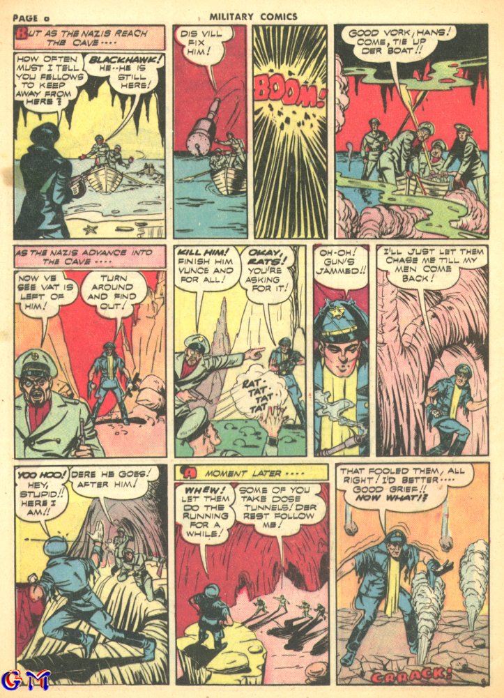 Read online Military Comics comic -  Issue #8 - 8