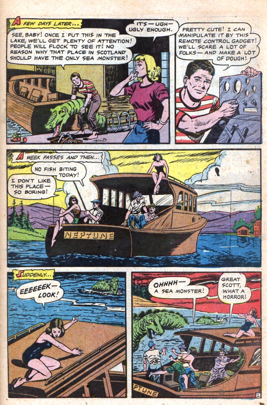 Read online Haunted Thrills comic -  Issue #3 - 27