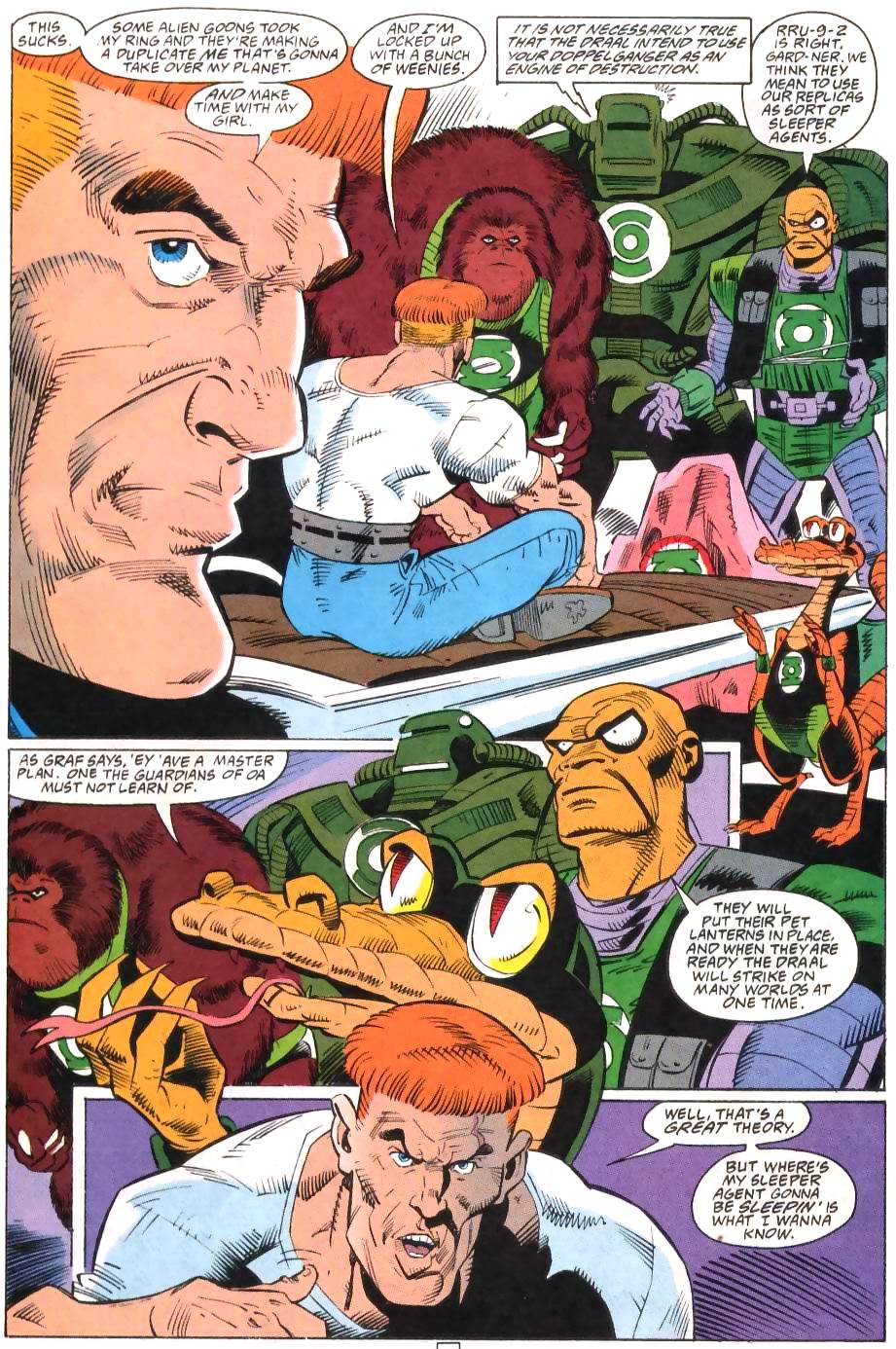 Read online Guy Gardner comic -  Issue #12 - 7