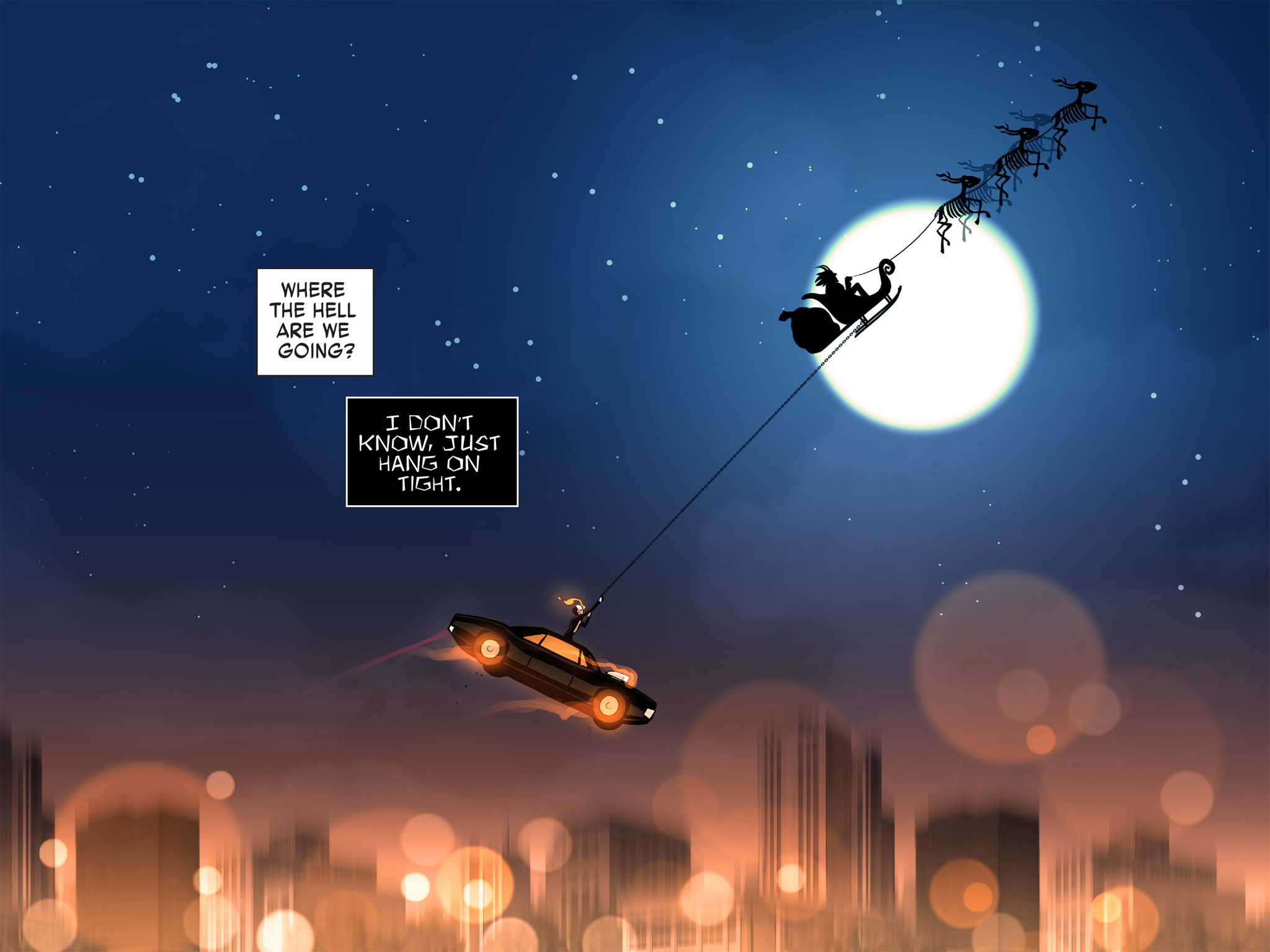 Read online Ghost Rider X-Mas Special Infinite Comic comic -  Issue # Full - 56