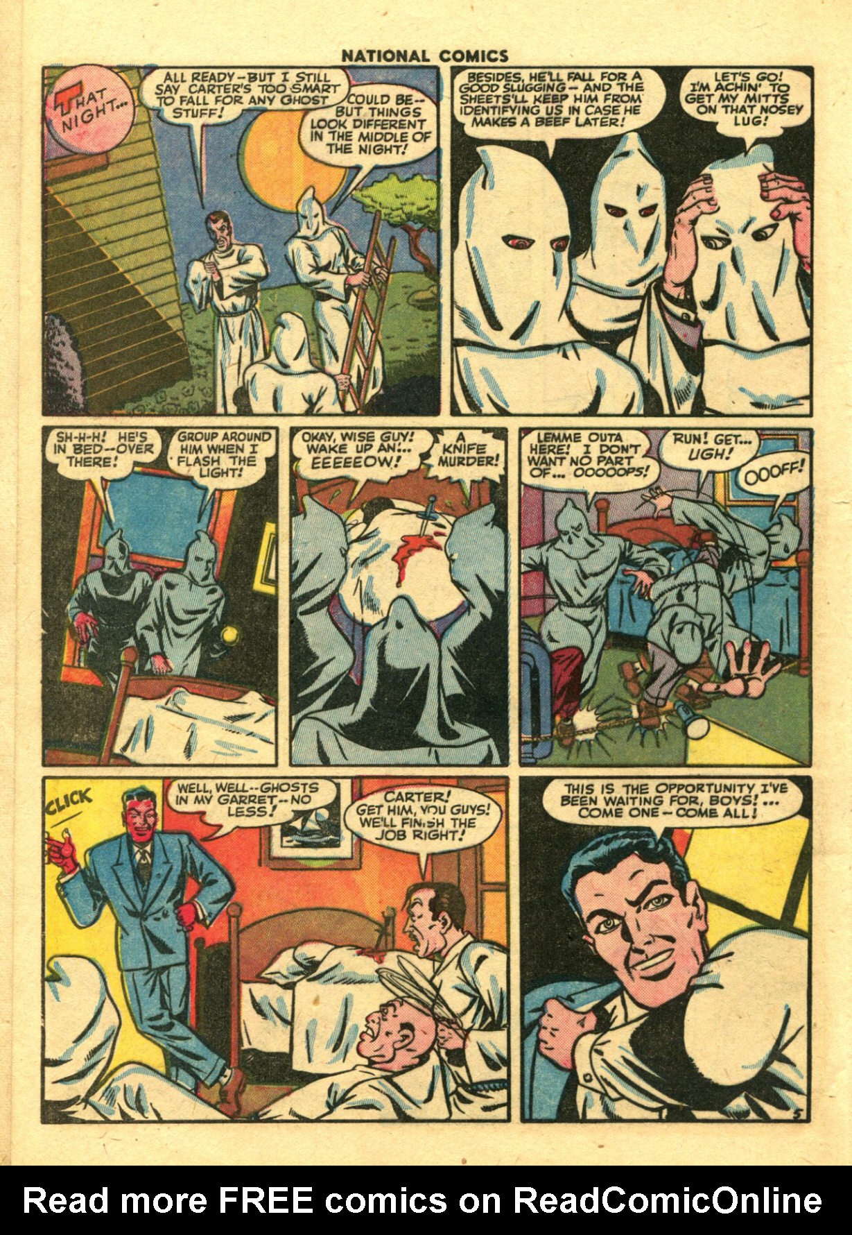 Read online National Comics comic -  Issue #45 - 50