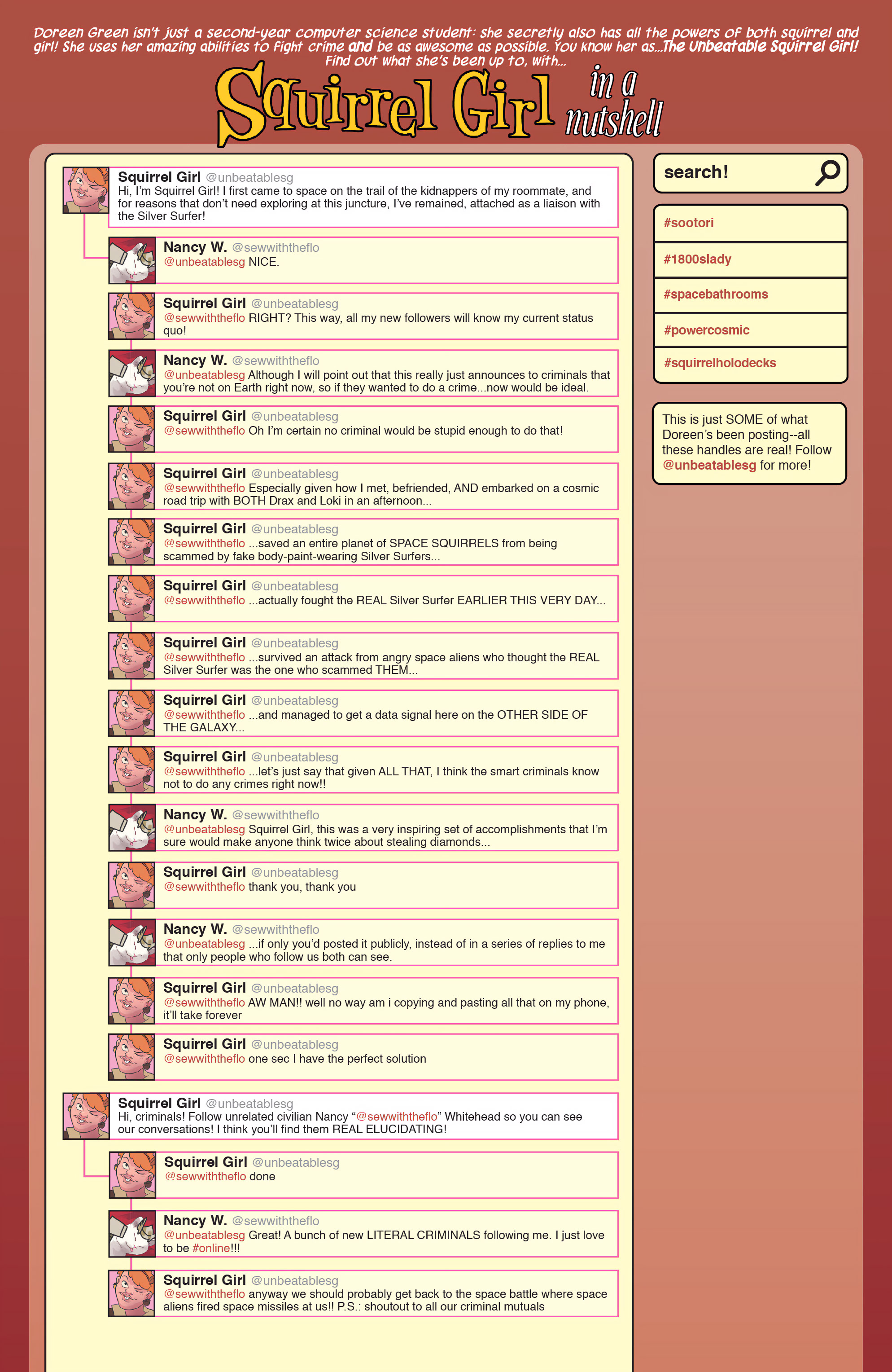 Read online The Unbeatable Squirrel Girl Omnibus comic -  Issue # TPB (Part 11) - 58