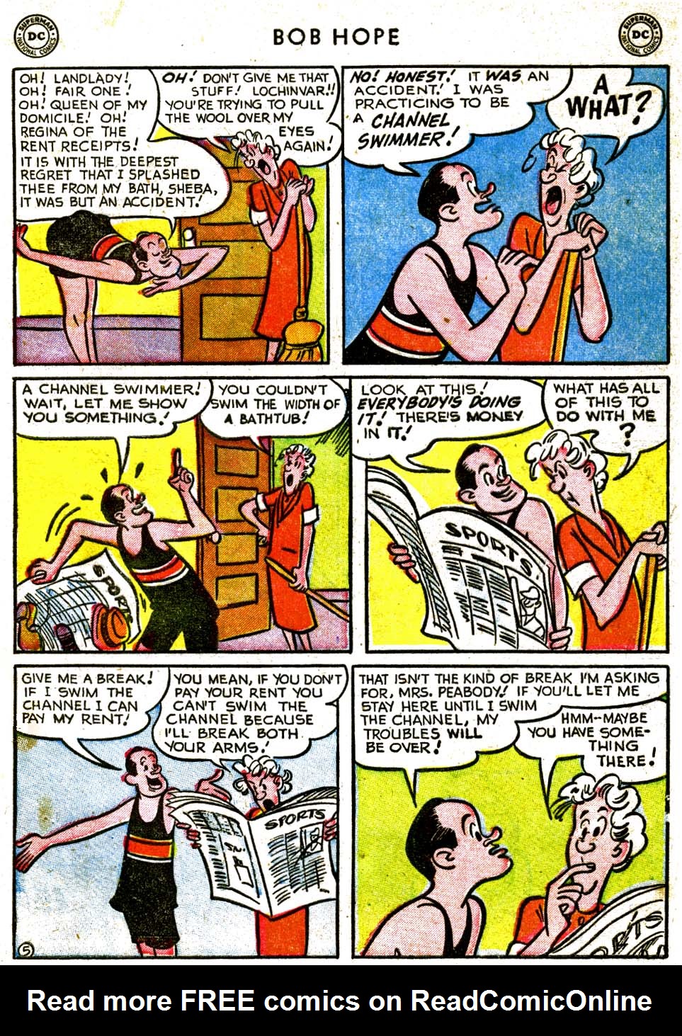 Read online The Adventures of Bob Hope comic -  Issue #22 - 7