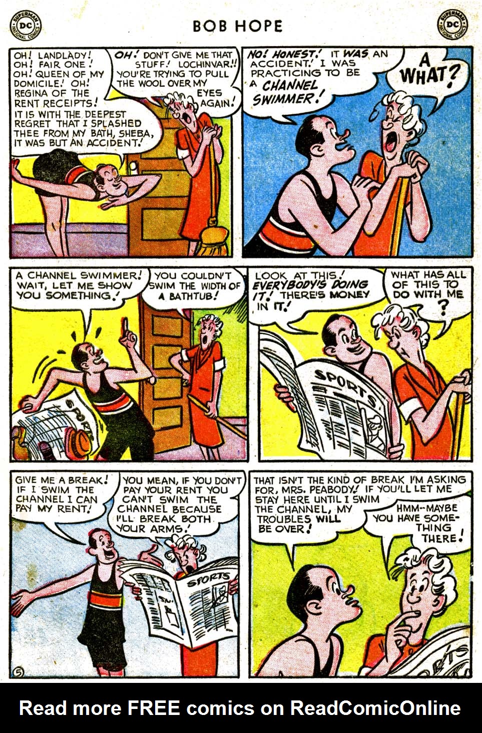 Read online The Adventures of Bob Hope comic -  Issue #22 - 7