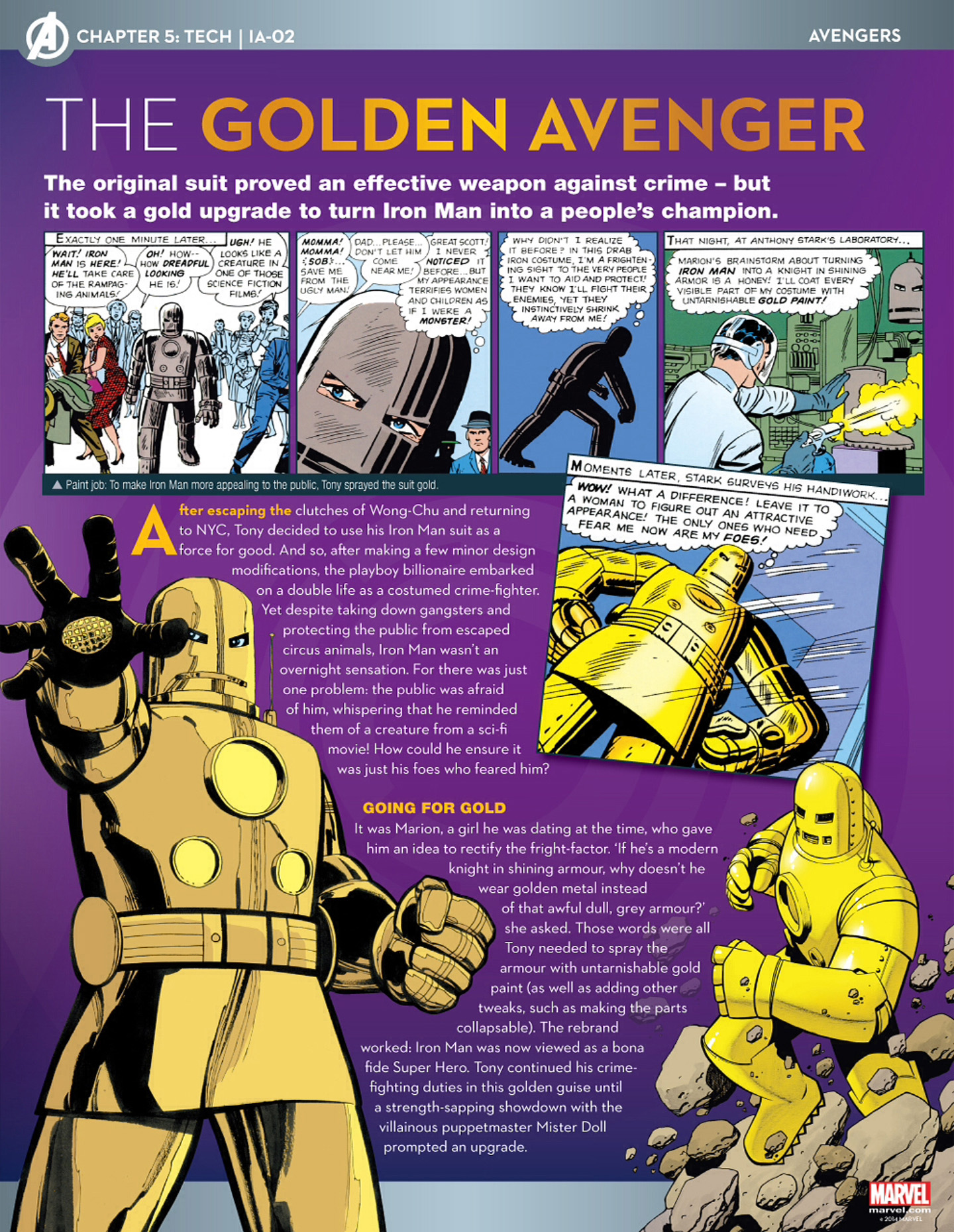 Read online Marvel Fact Files comic -  Issue #48 - 13