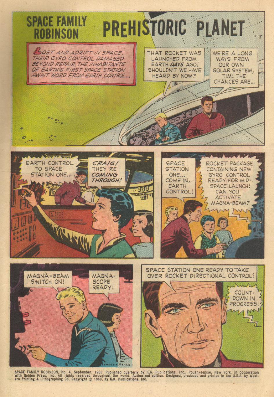 Read online Space Family Robinson comic -  Issue #4 - 3