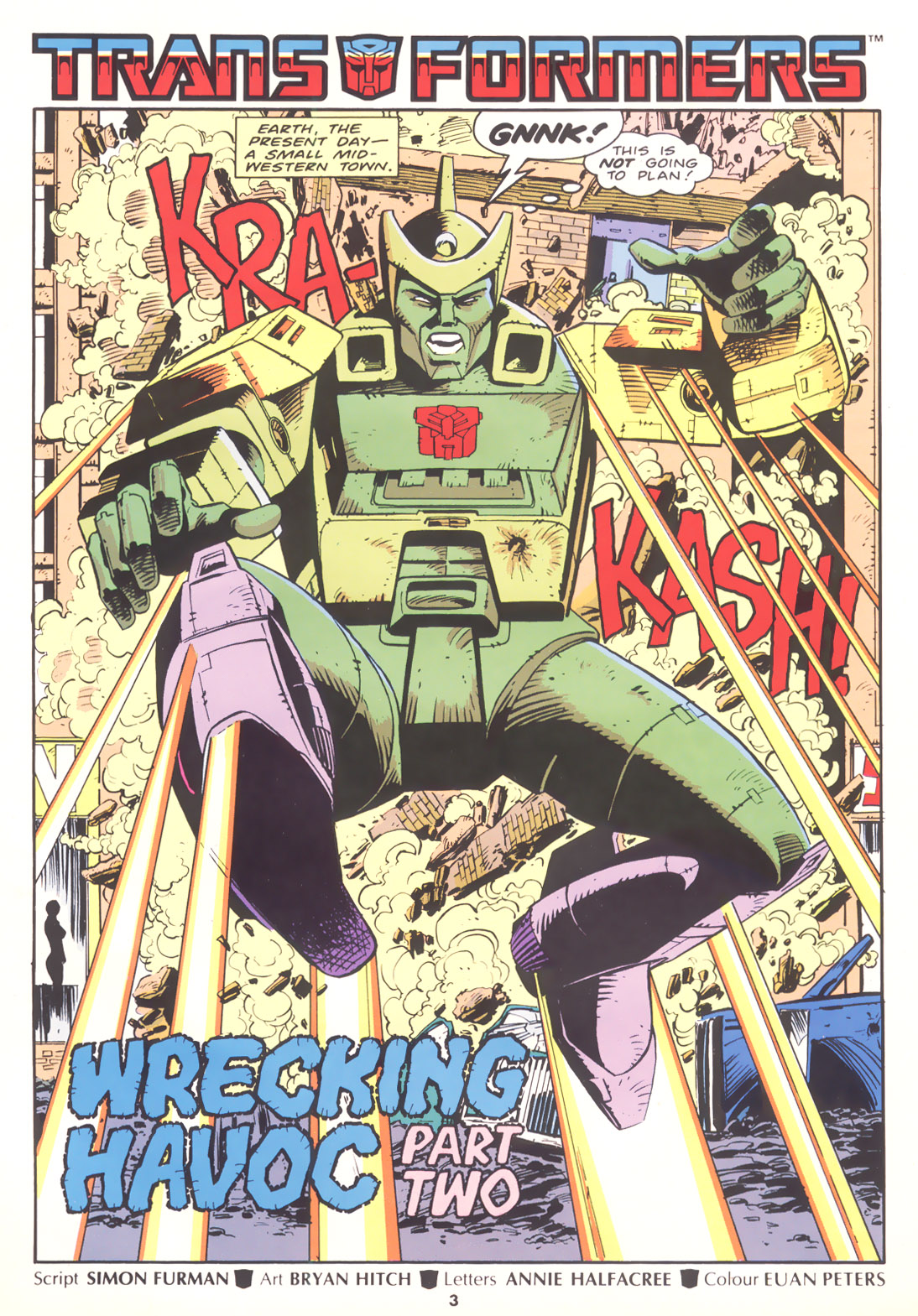 Read online The Transformers (UK) comic -  Issue #173 - 3