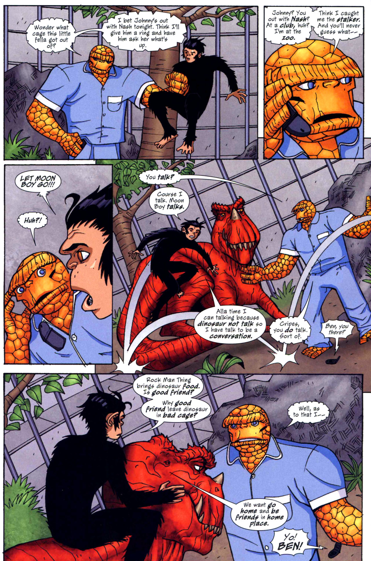 Read online Marvel Adventures Fantastic Four comic -  Issue #41 - 17
