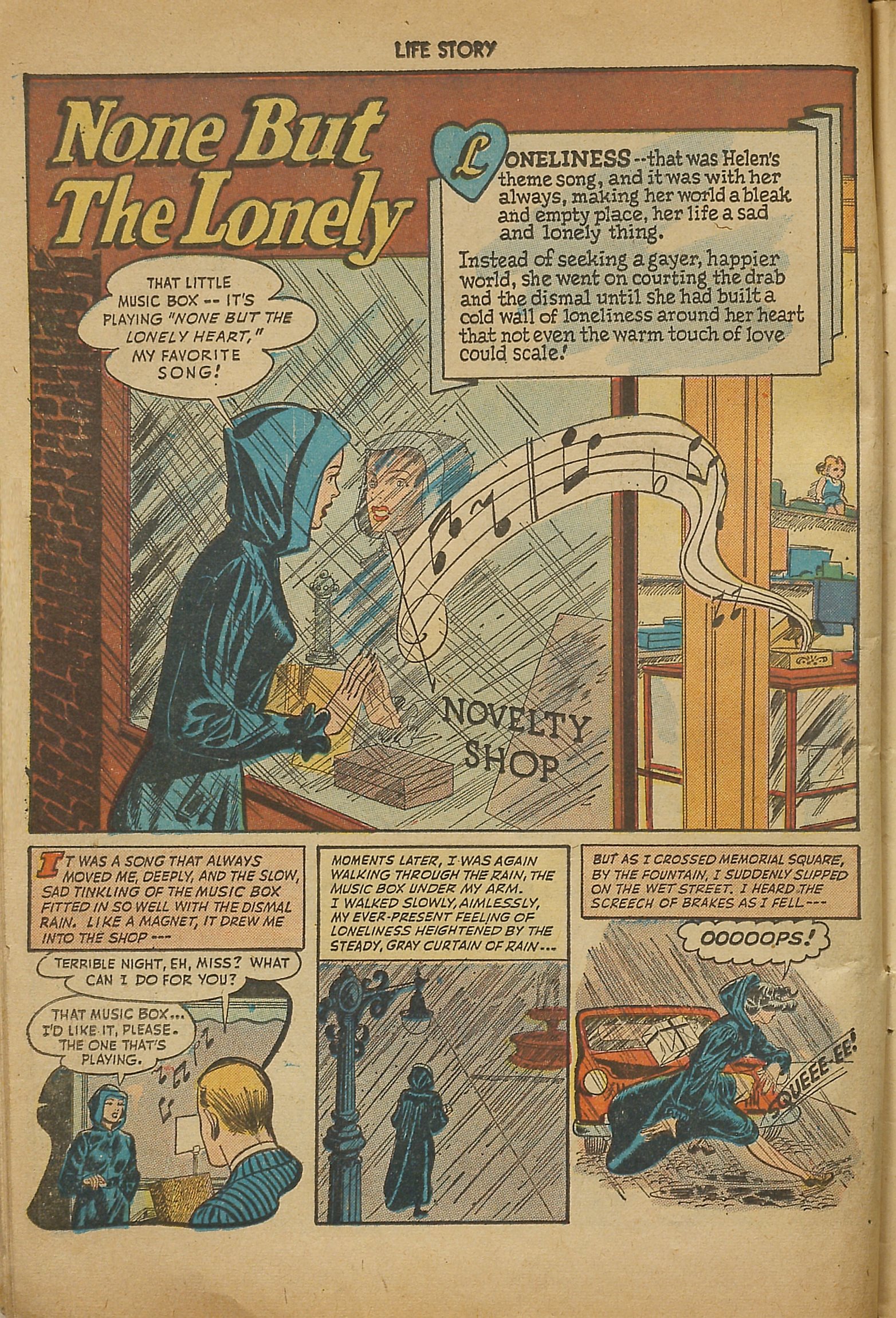 Read online Life Story comic -  Issue #1 - 18