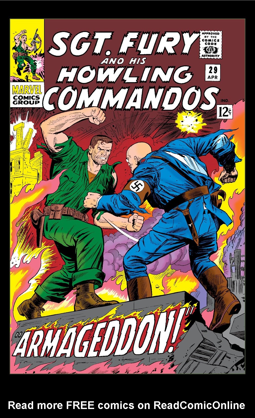 Read online Sgt. Fury Epic Collection: The Howling Commandos comic -  Issue #Sgt. Fury Epic Collection Berlin Breakout (Part 3) - 17