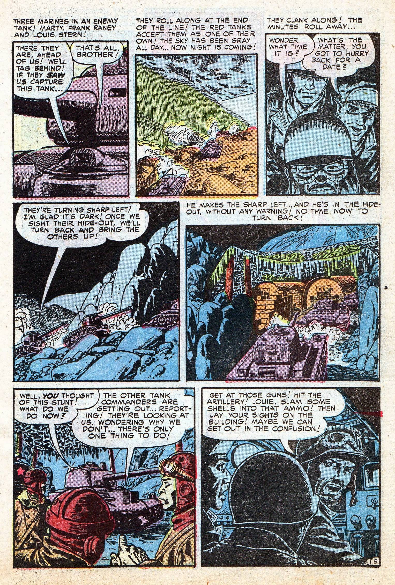 Read online Marines in Action comic -  Issue #4 - 15
