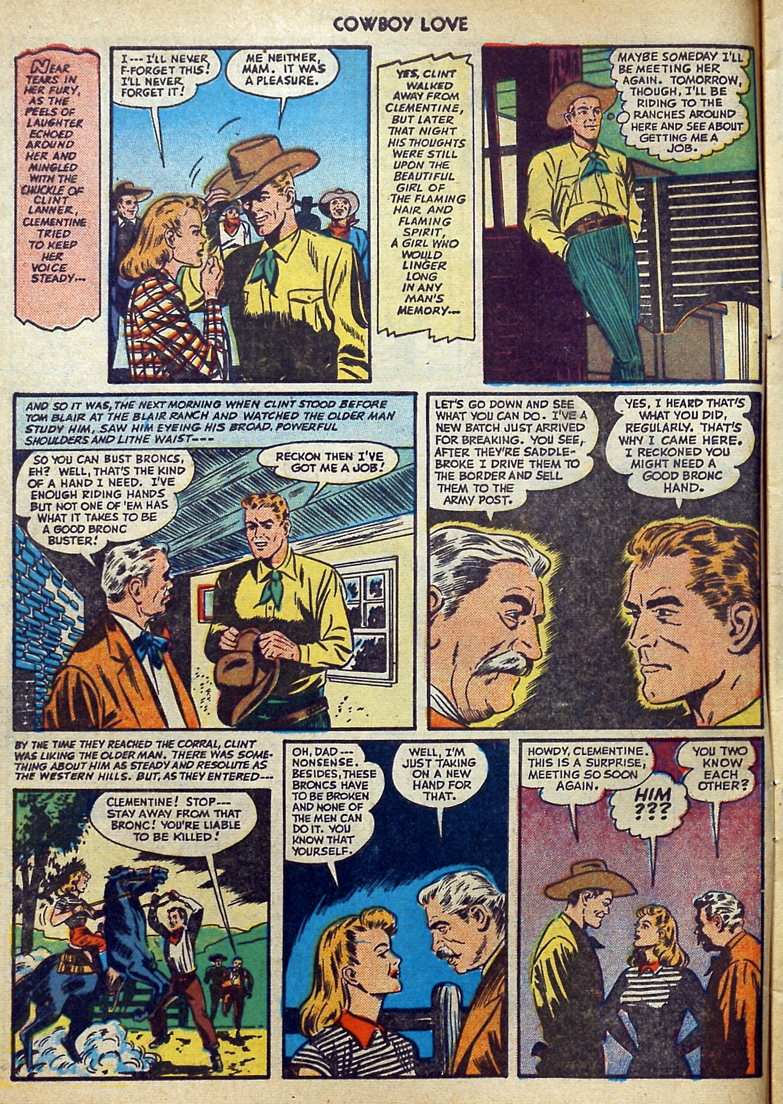 Read online Cowboy Love comic -  Issue #1 - 6