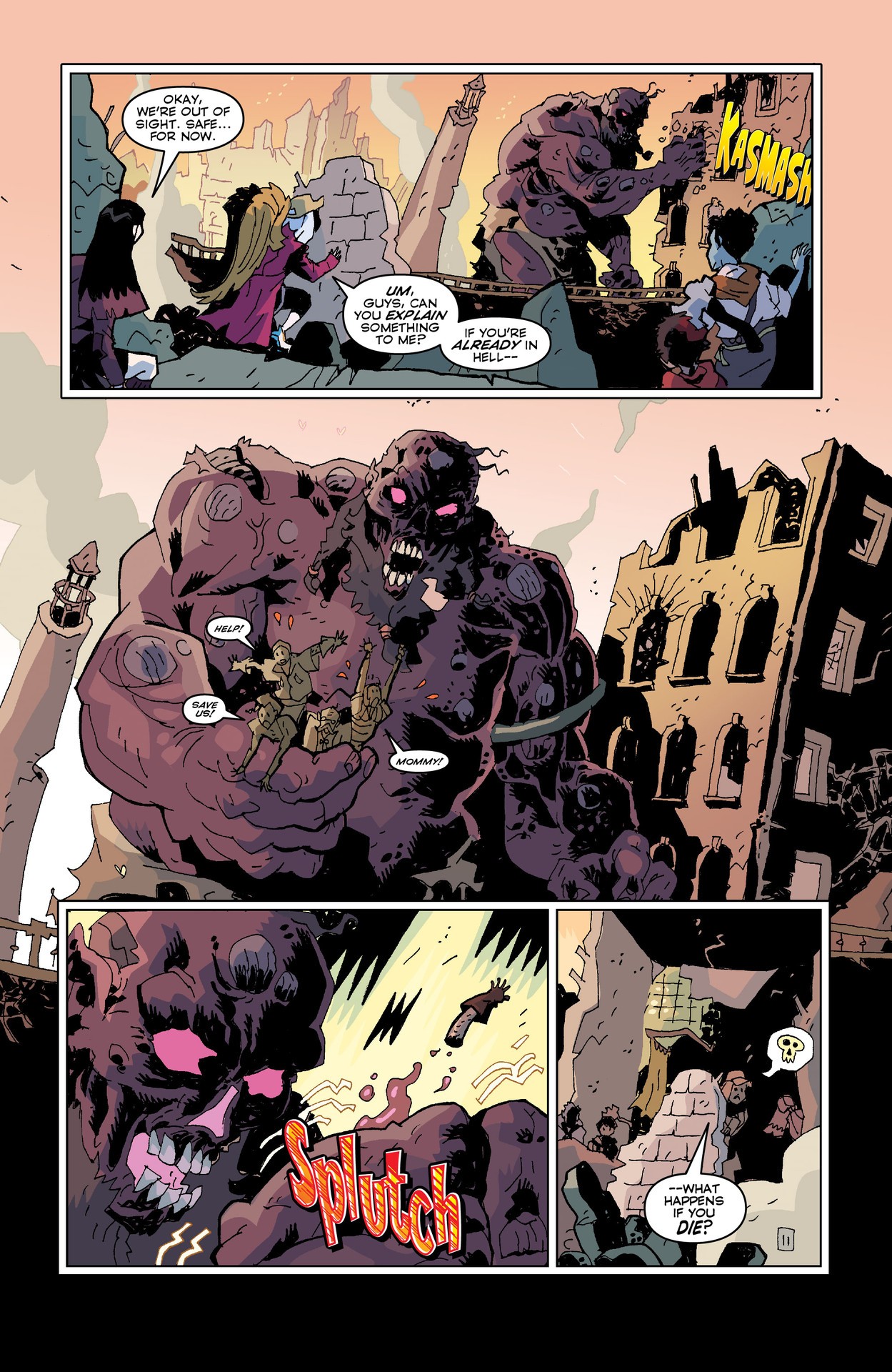 Read online In Hell We Fight! comic -  Issue #4 - 11