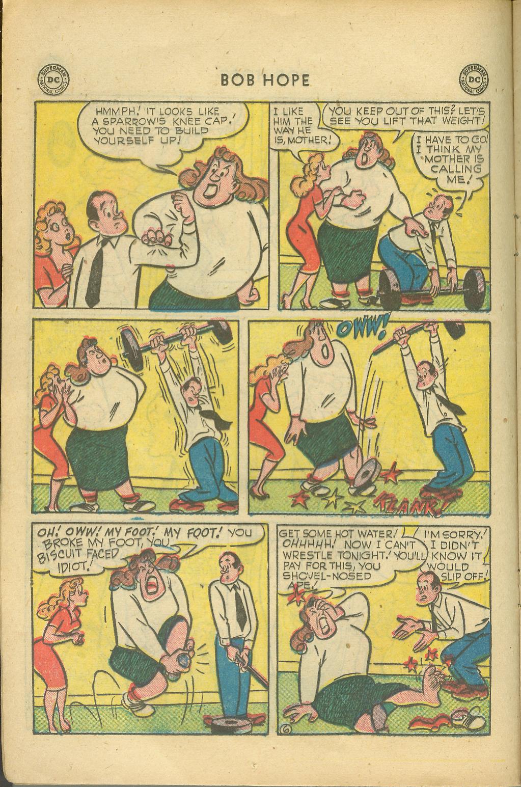 Read online The Adventures of Bob Hope comic -  Issue #21 - 18